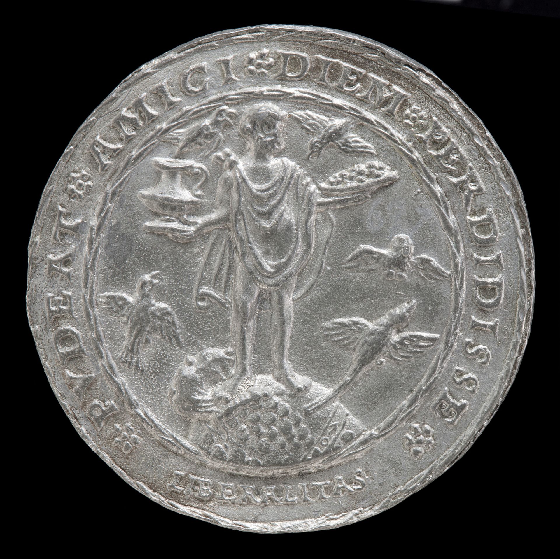 Allegory of Liberality [reverse] by Matthes Gebel