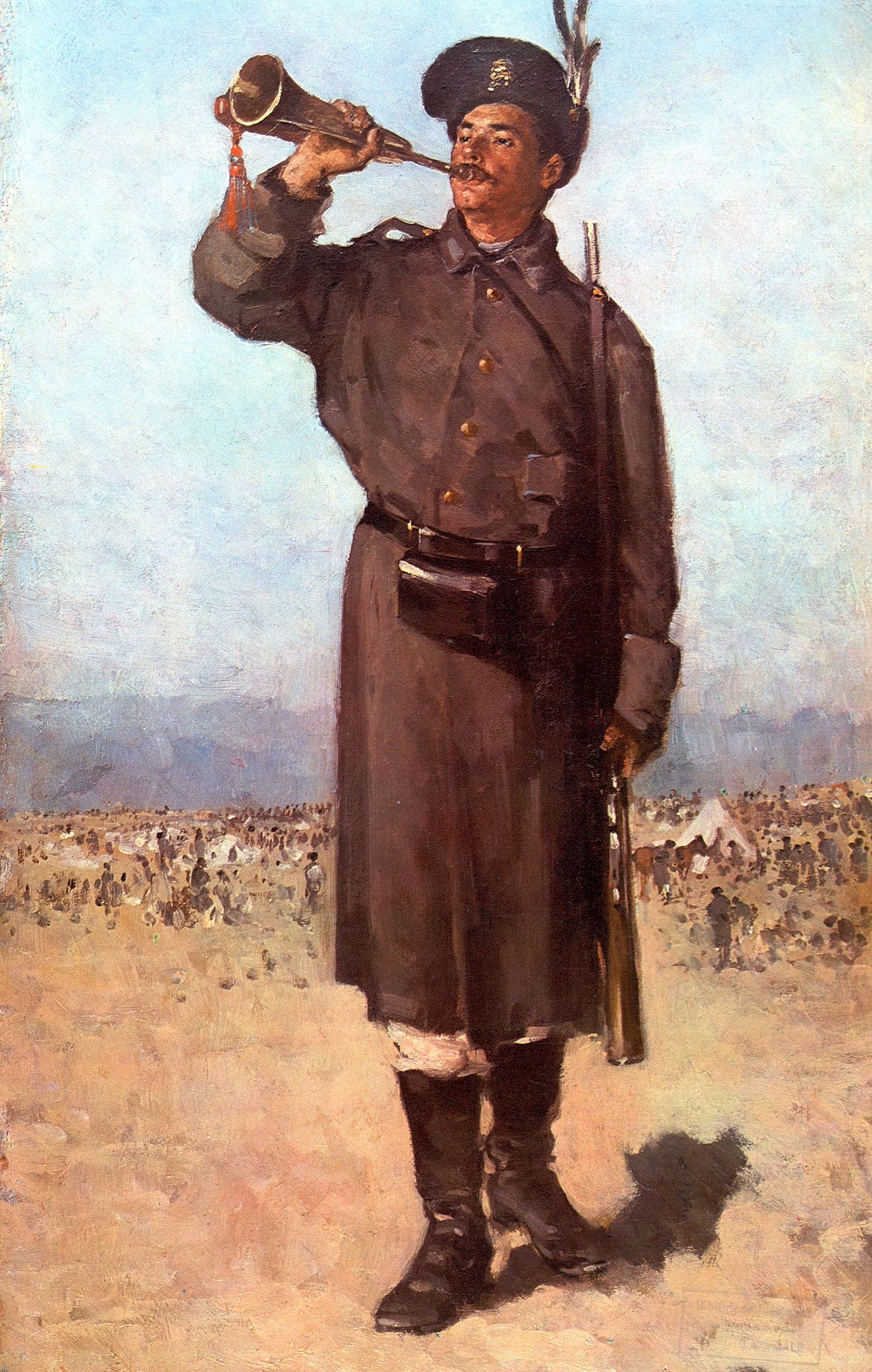 The Blower by Nicolae Grigorescu
