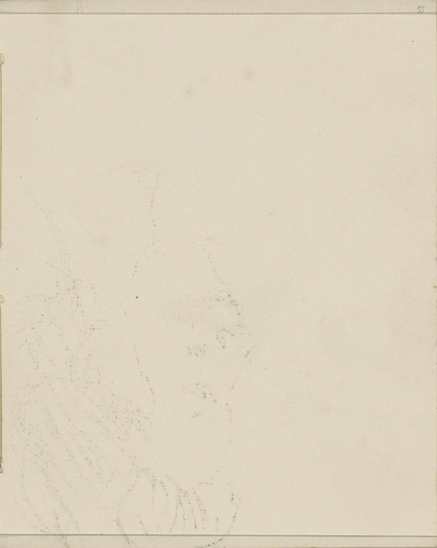 Abklatsch van de krijttekening op pagina 54 by Isaac Israels
