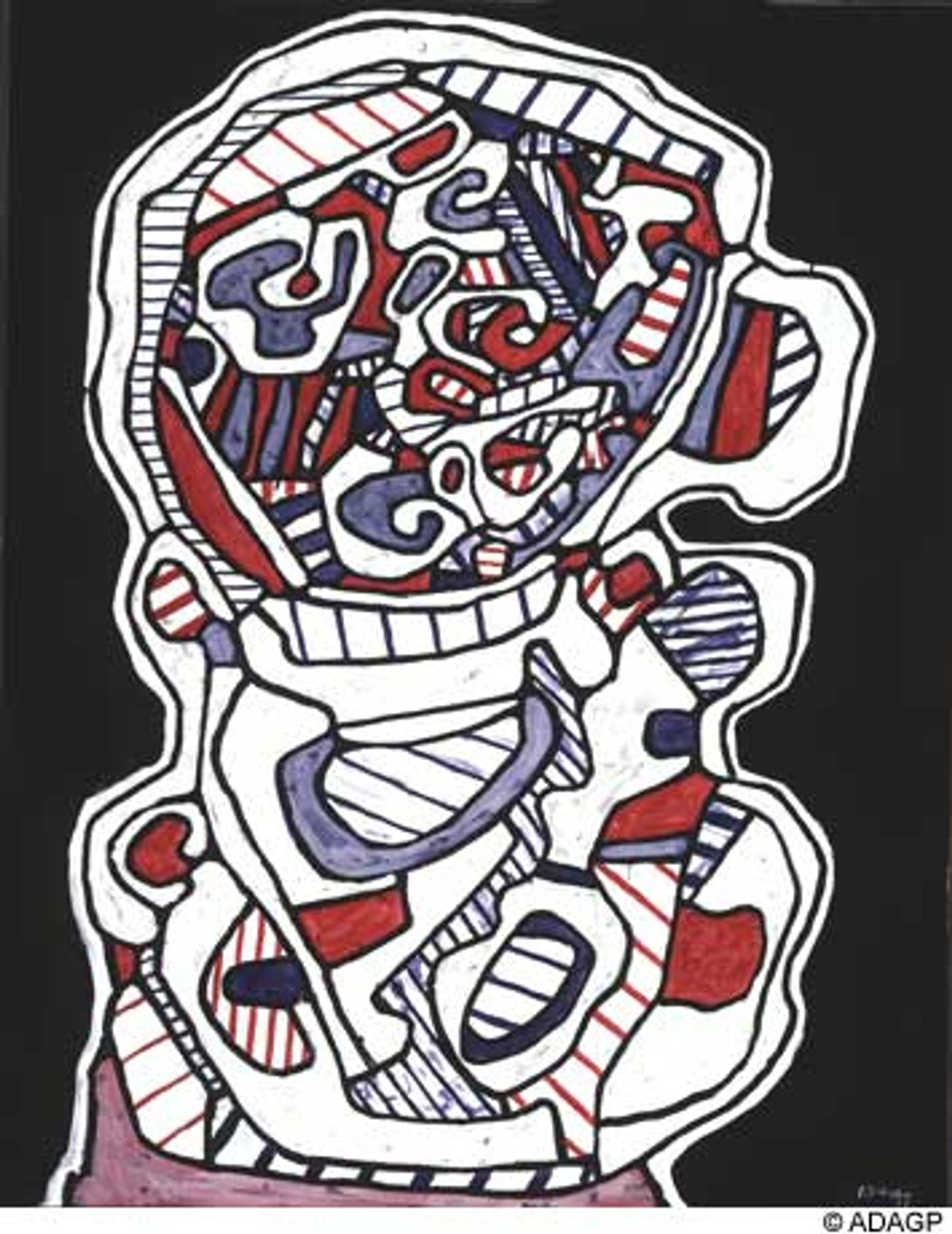 Tea VII by Jean Dubuffet