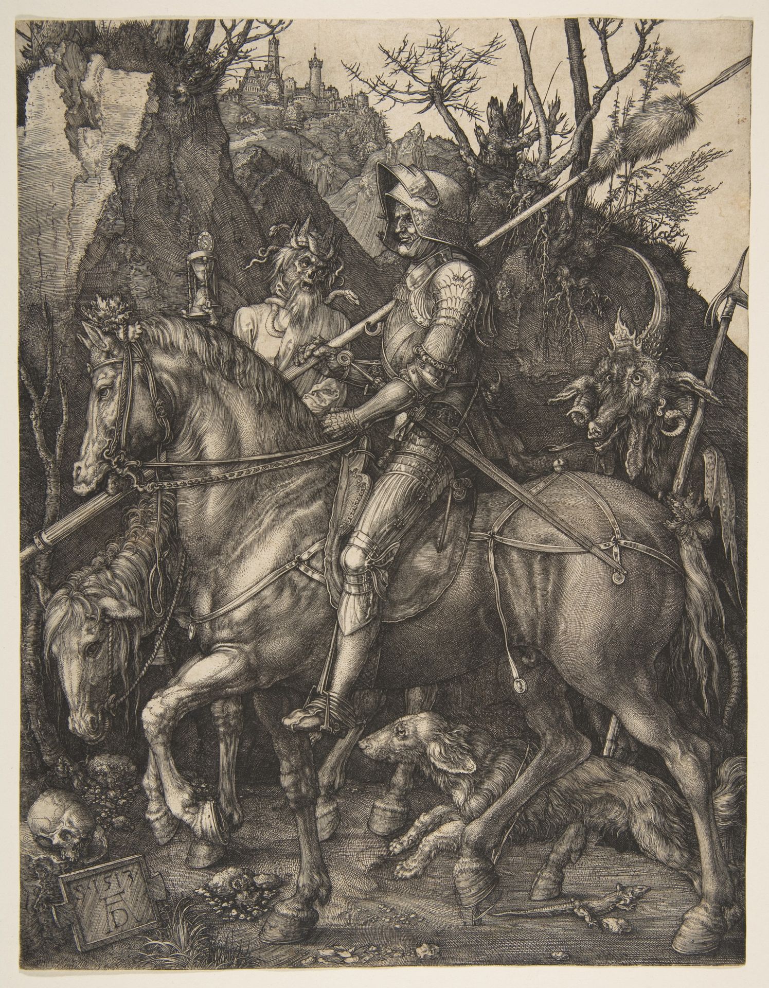 Knight, Death, and the Devil by Albrecht Durer