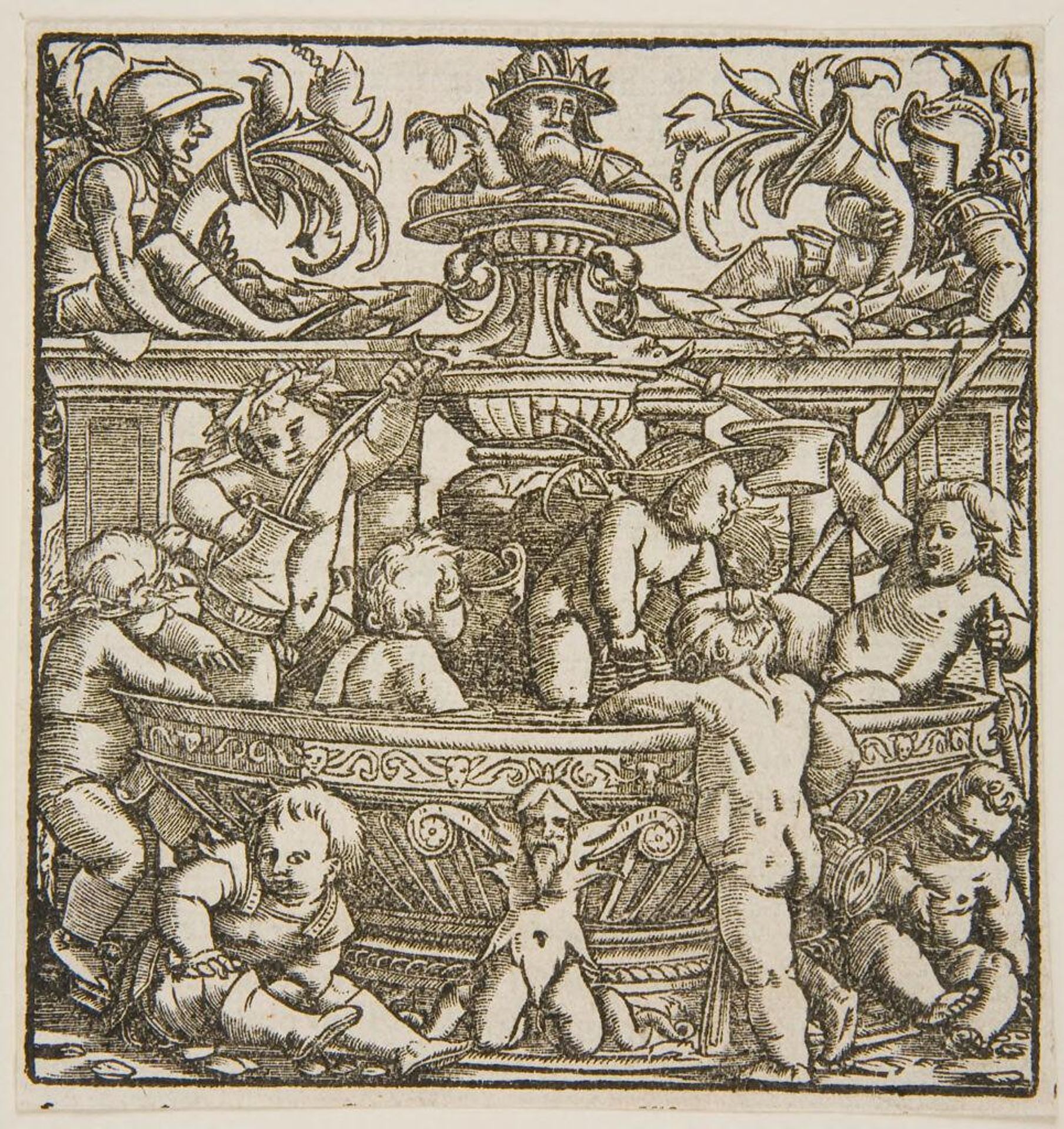Children Around a Table by Hans Holbein the Younger