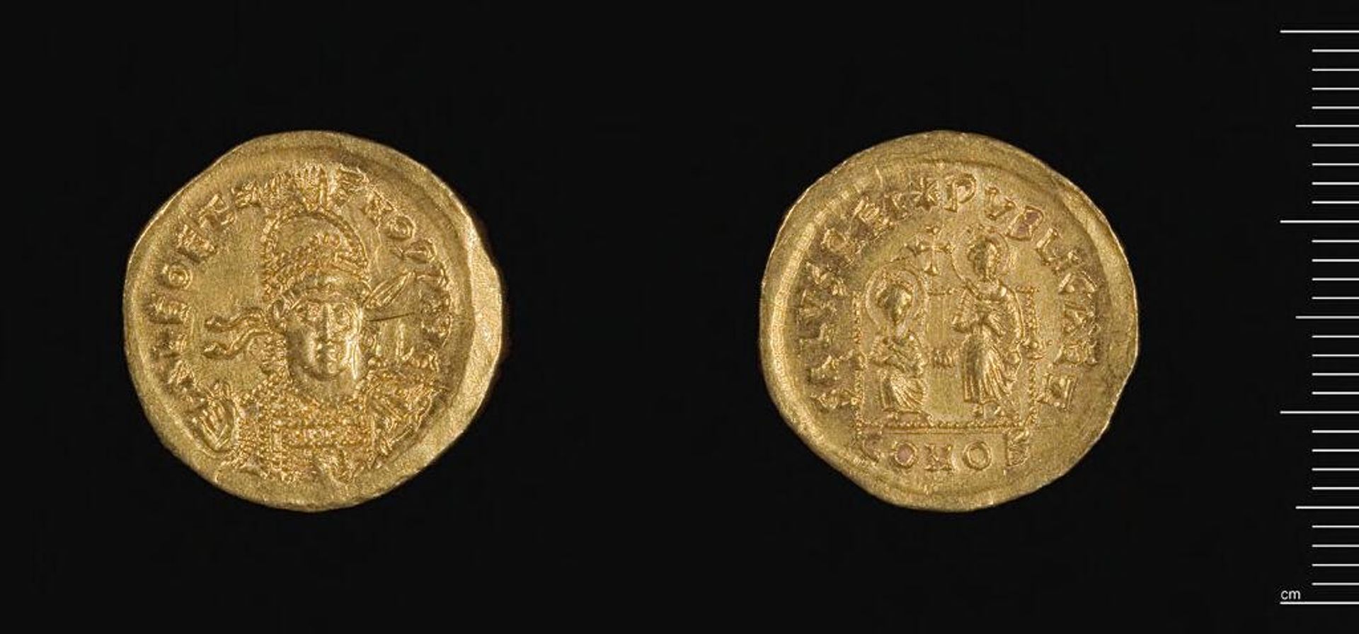 Solidus of Leo II and Zeno, Constantinople by Zeno