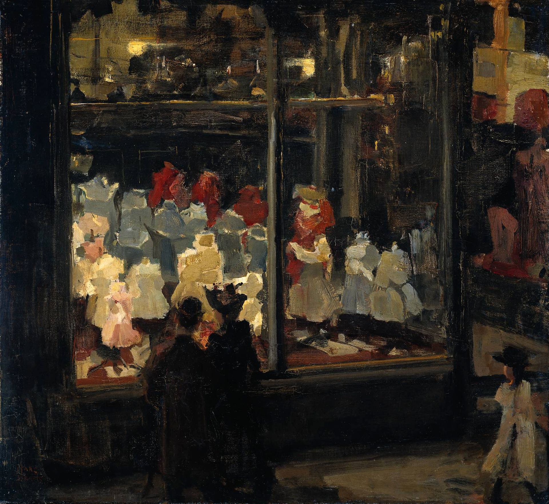 Shop Window by Isaac Israels