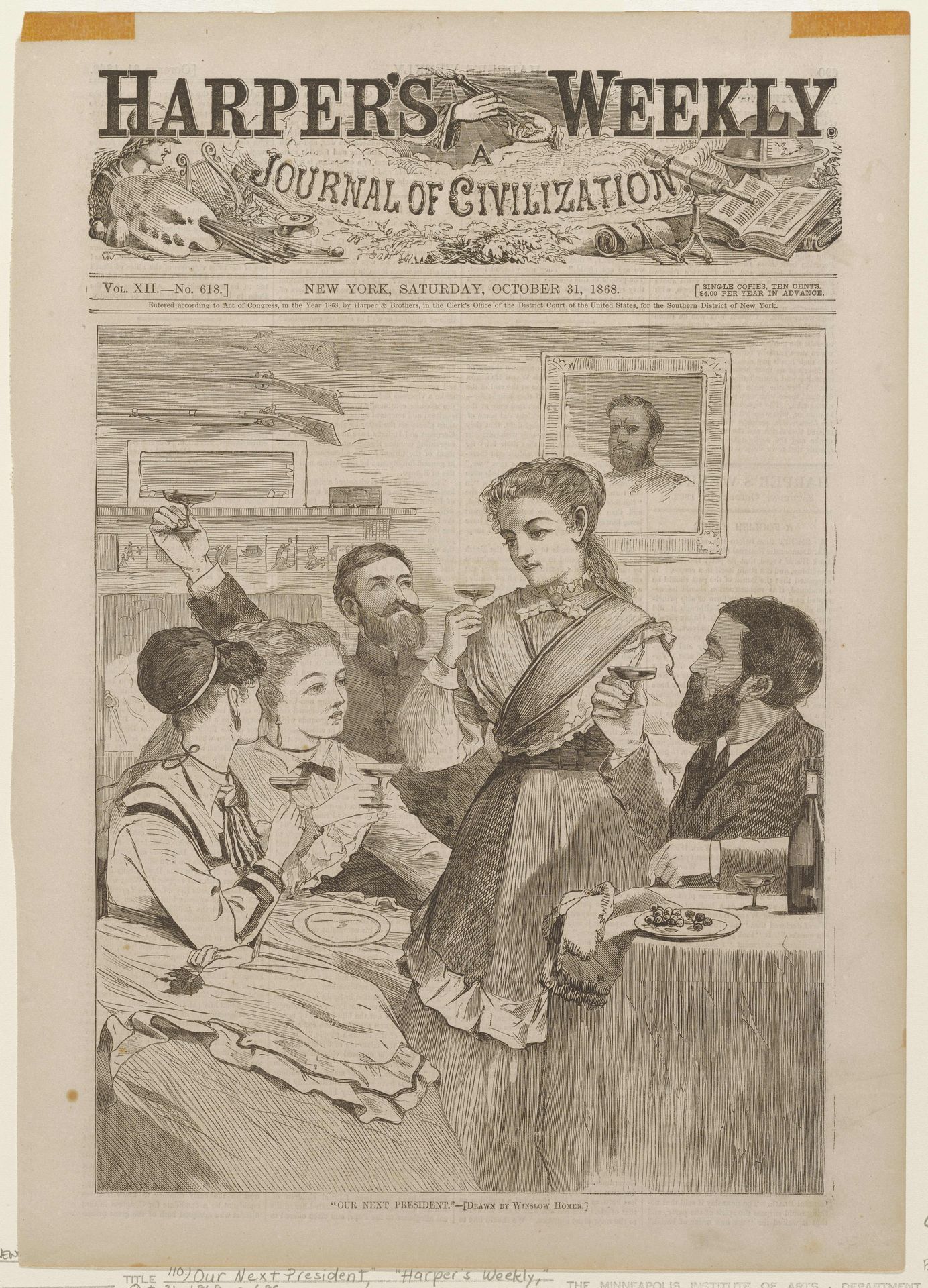 Our Next President by Winslow Homer