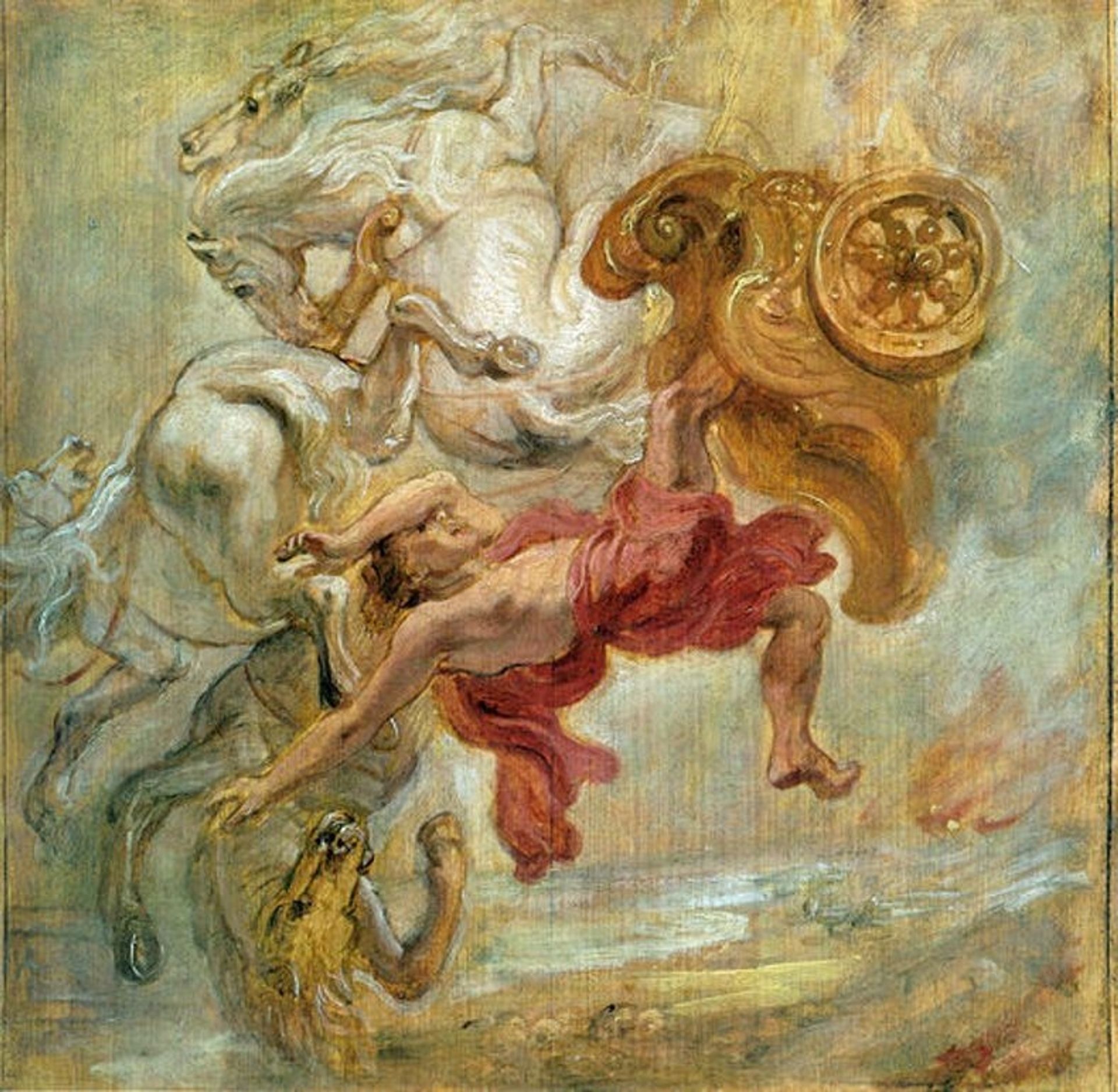 Fall of Phaeton by Peter Paul Rubens