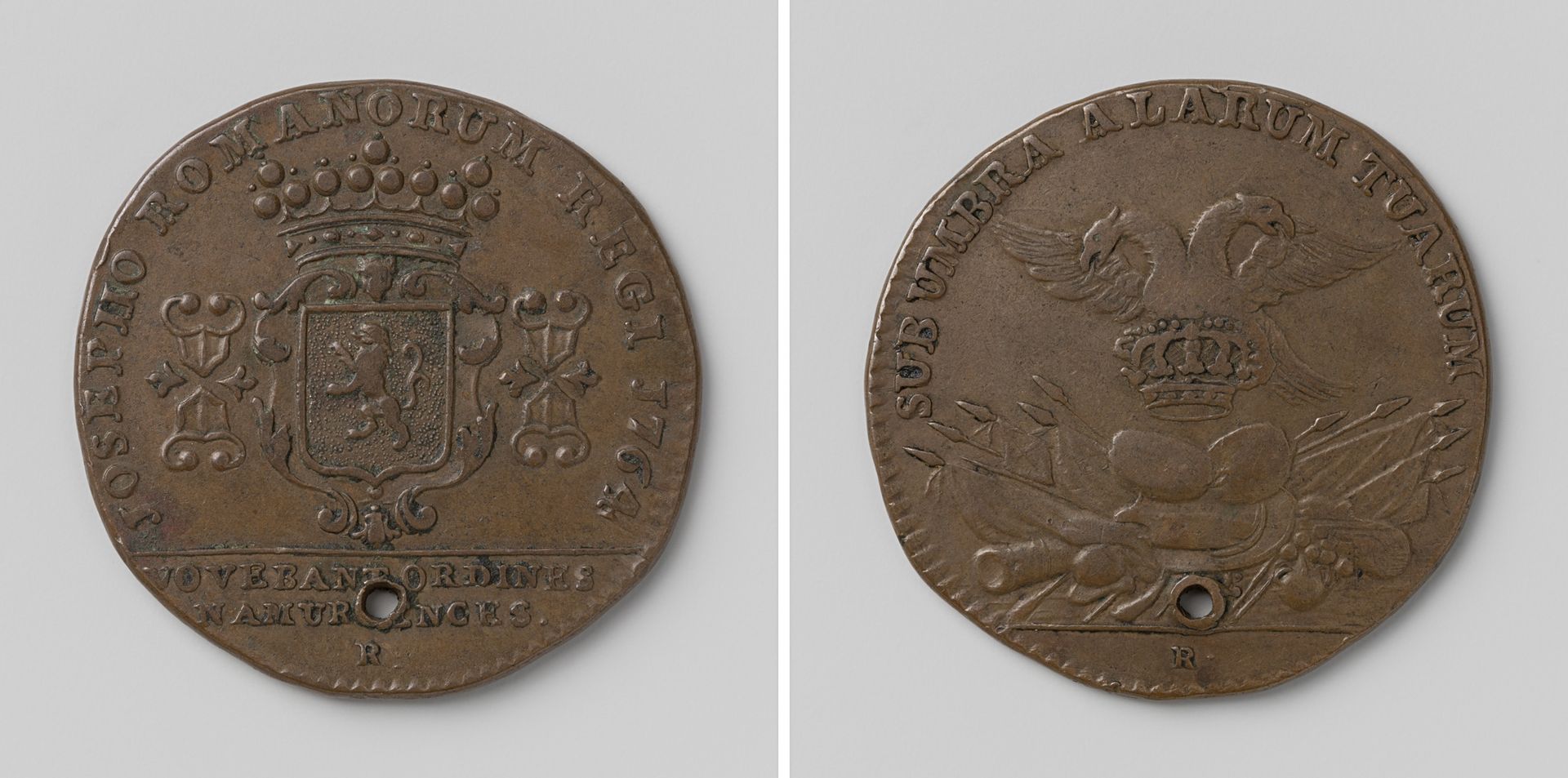 Jozef, aartshertog van Oostenrijk, gekroond tot Rooms koning by Jacques (II) Roëttiers