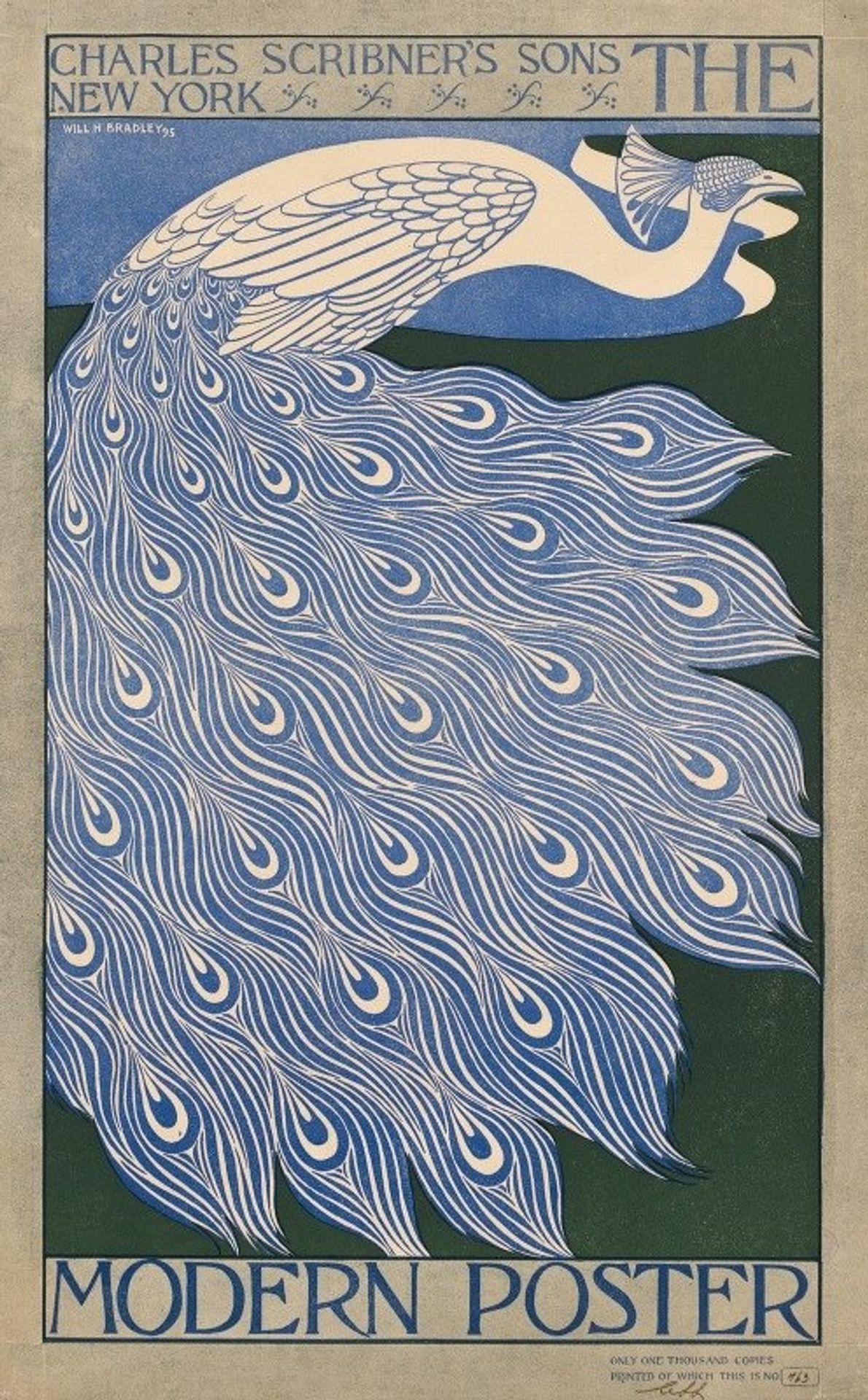 The modern poster by Will Bradley