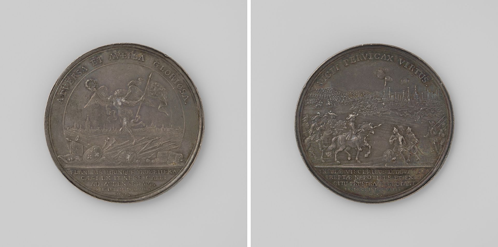 Slag bij Oudenaarde en inname van Rijssel by Martin Schmeltzing