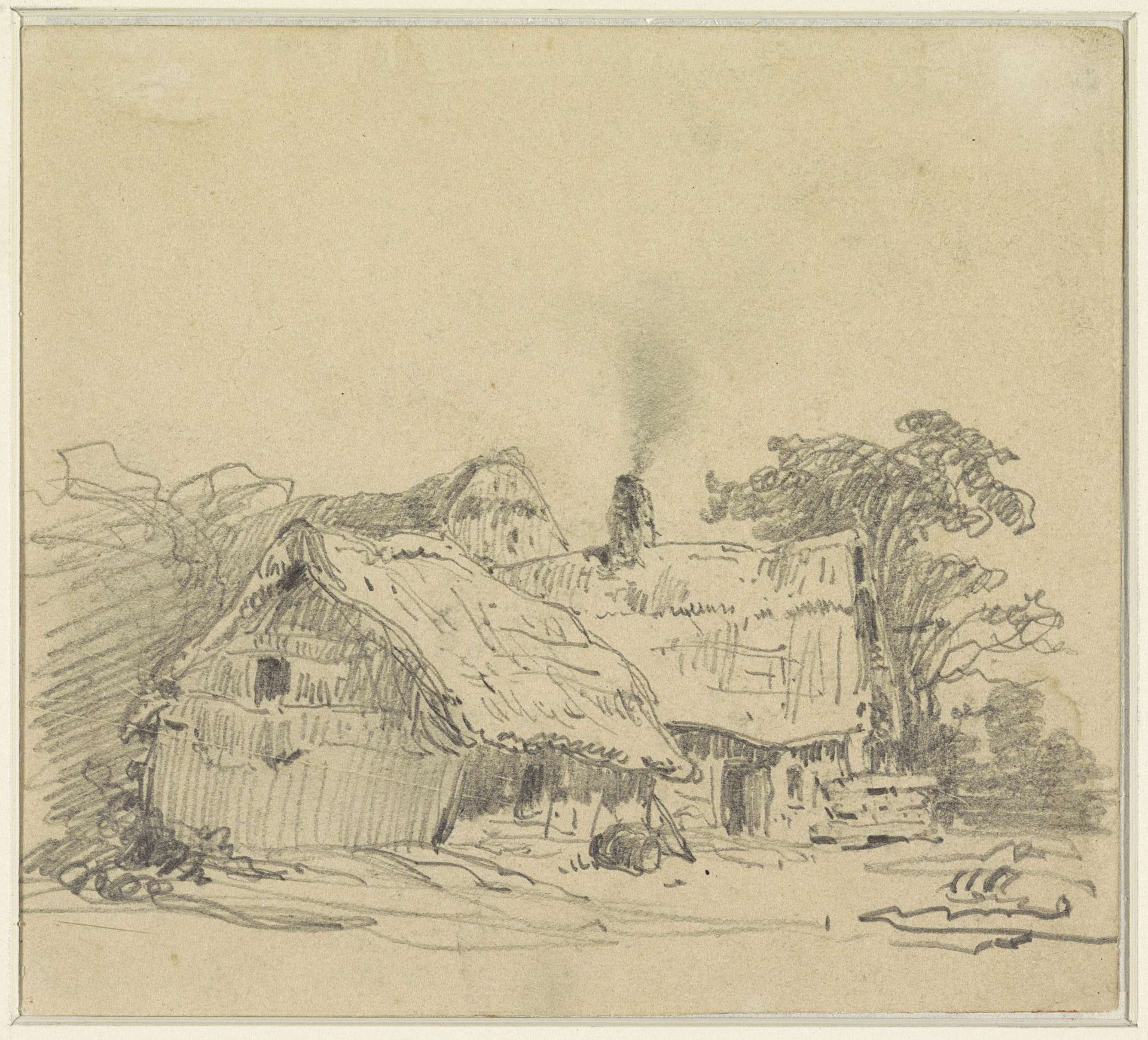 Boerderij by Eugène François de Block