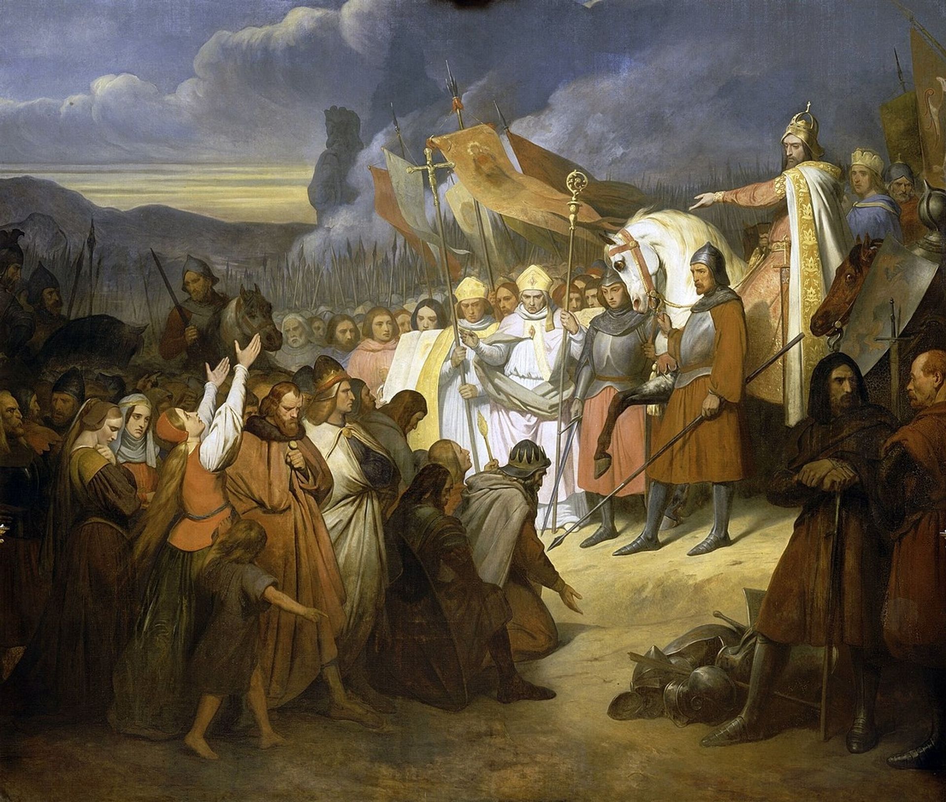 Charlemagne à Paderborn by Ary Scheffer