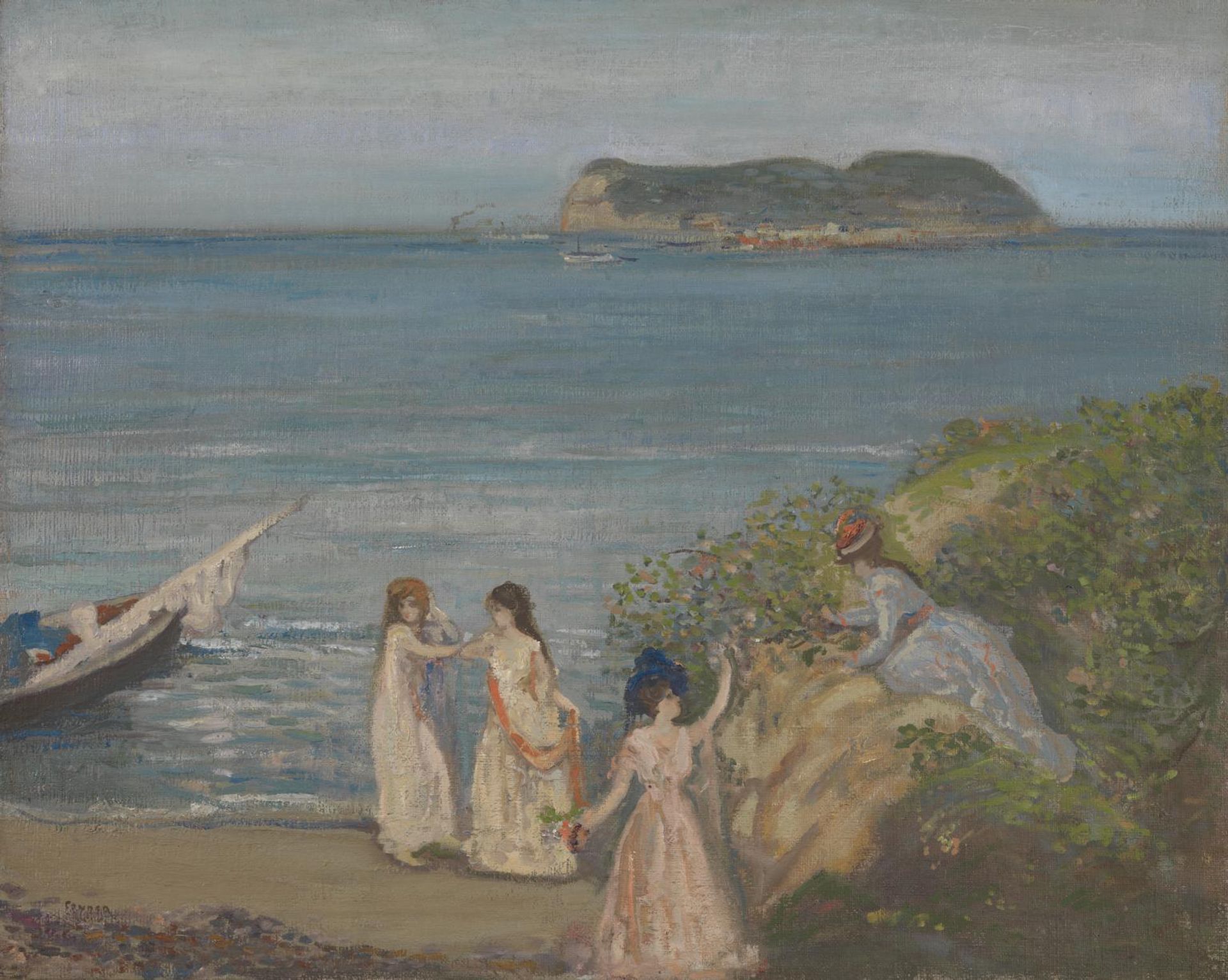 Gibraltar from Algeciras by Charles Conder