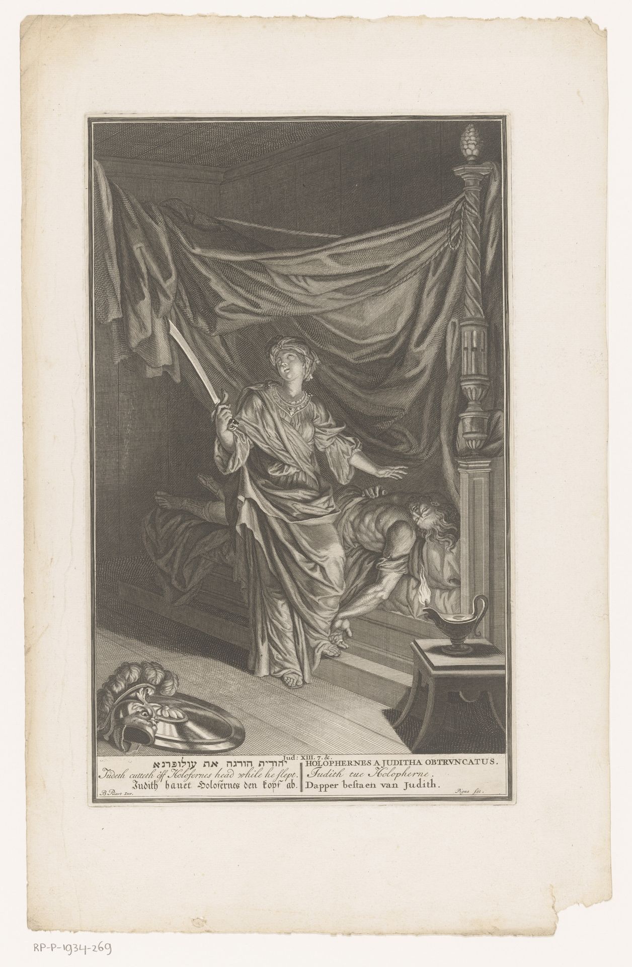 Judith en Holofernes by Nicolas Pigné