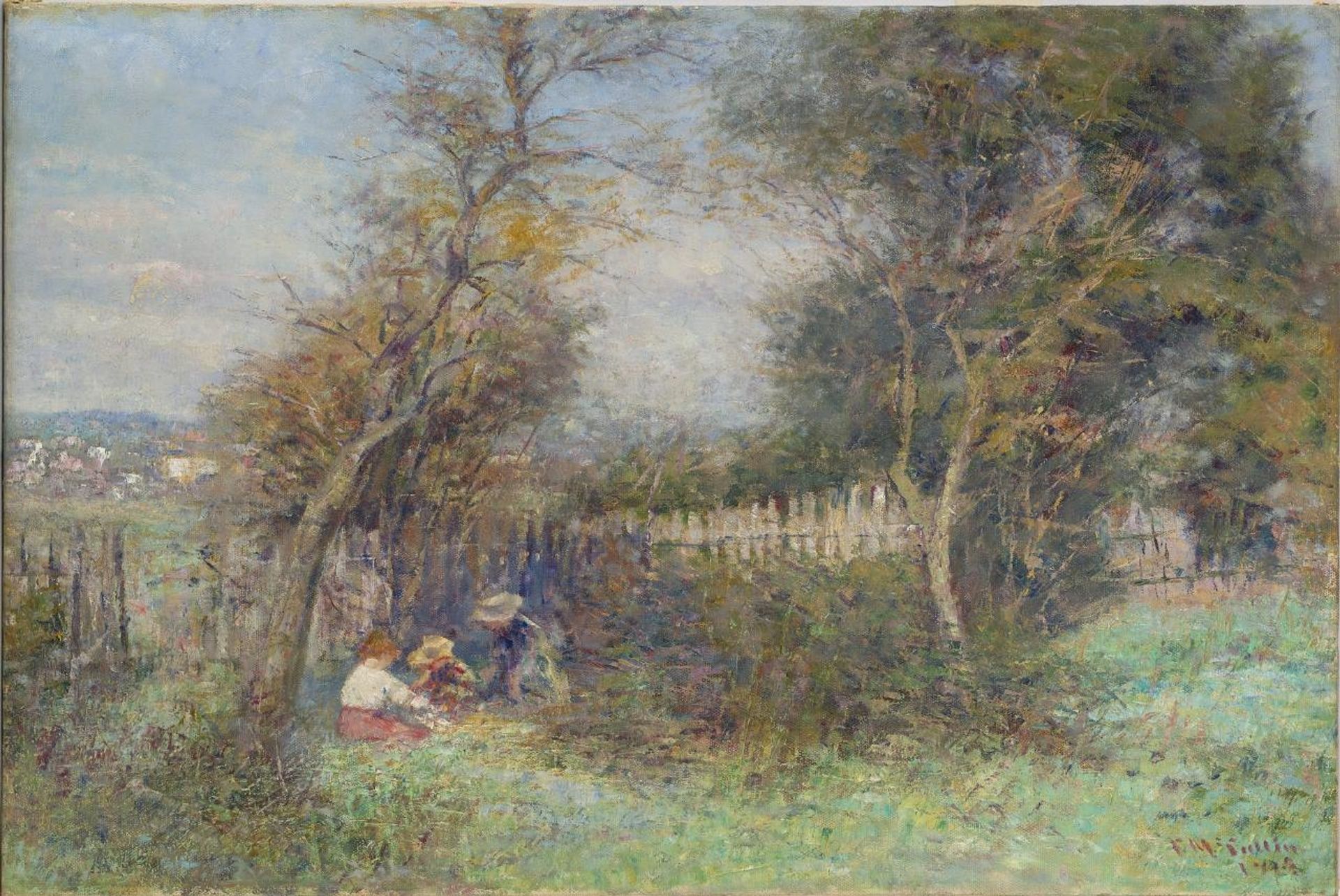 Winter's Morning by Frederick McCubbin