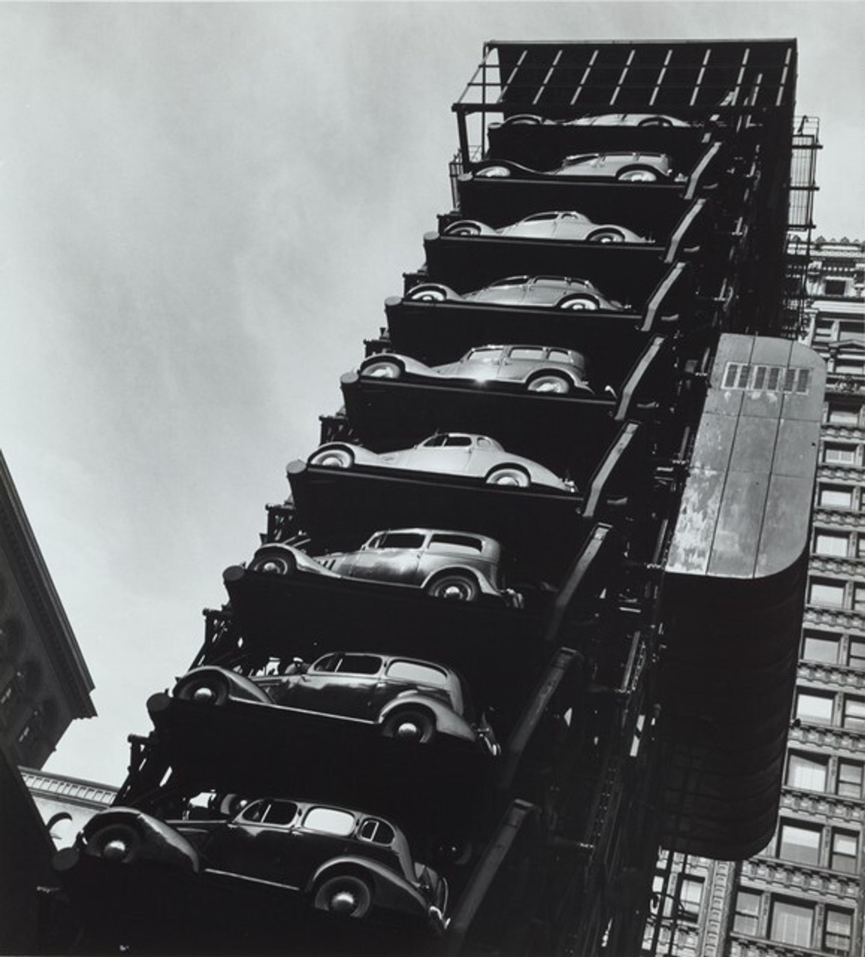 Elevator Garage, Chicago by John Gutmann