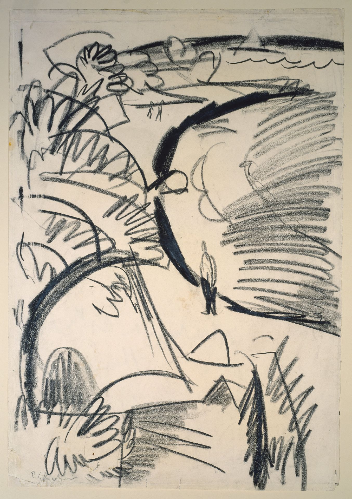 Fehmarnküste (Original Title) by Ernst Ludwig Kirchner
