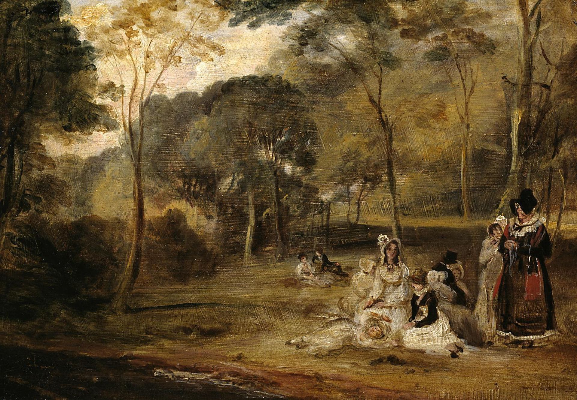 A Picnic by Sir David Wilkie