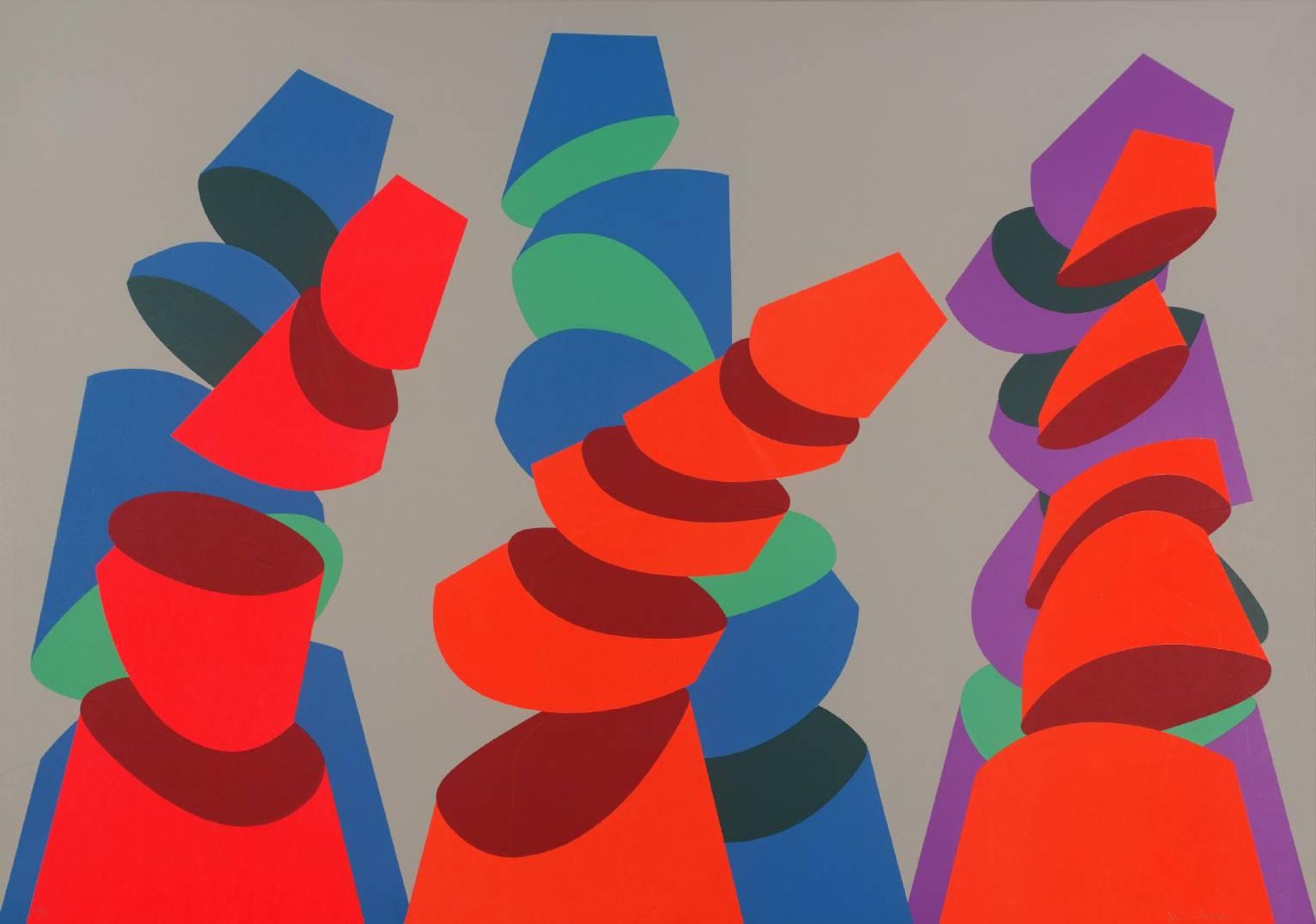 Koan-Cuts I by  Liliane Lijn