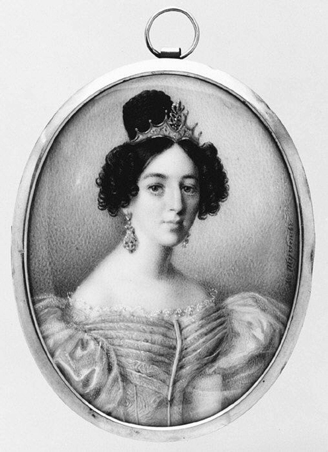 Portrait of a Woman by Mikail Ivanovich Terebenev