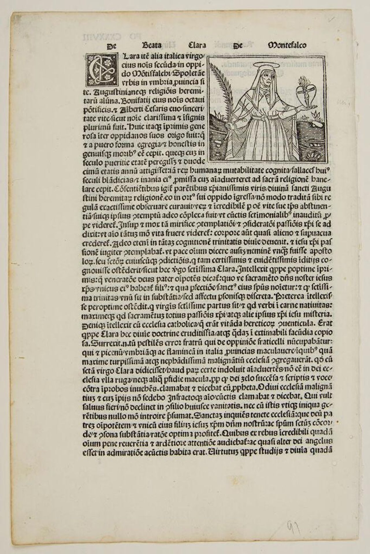 Clare of Montefalco by Anonymous