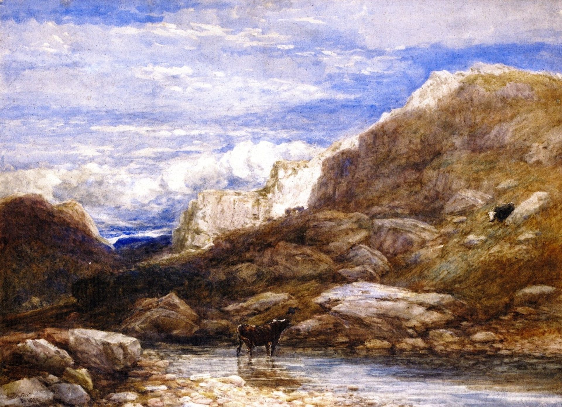 The Challange by David Cox