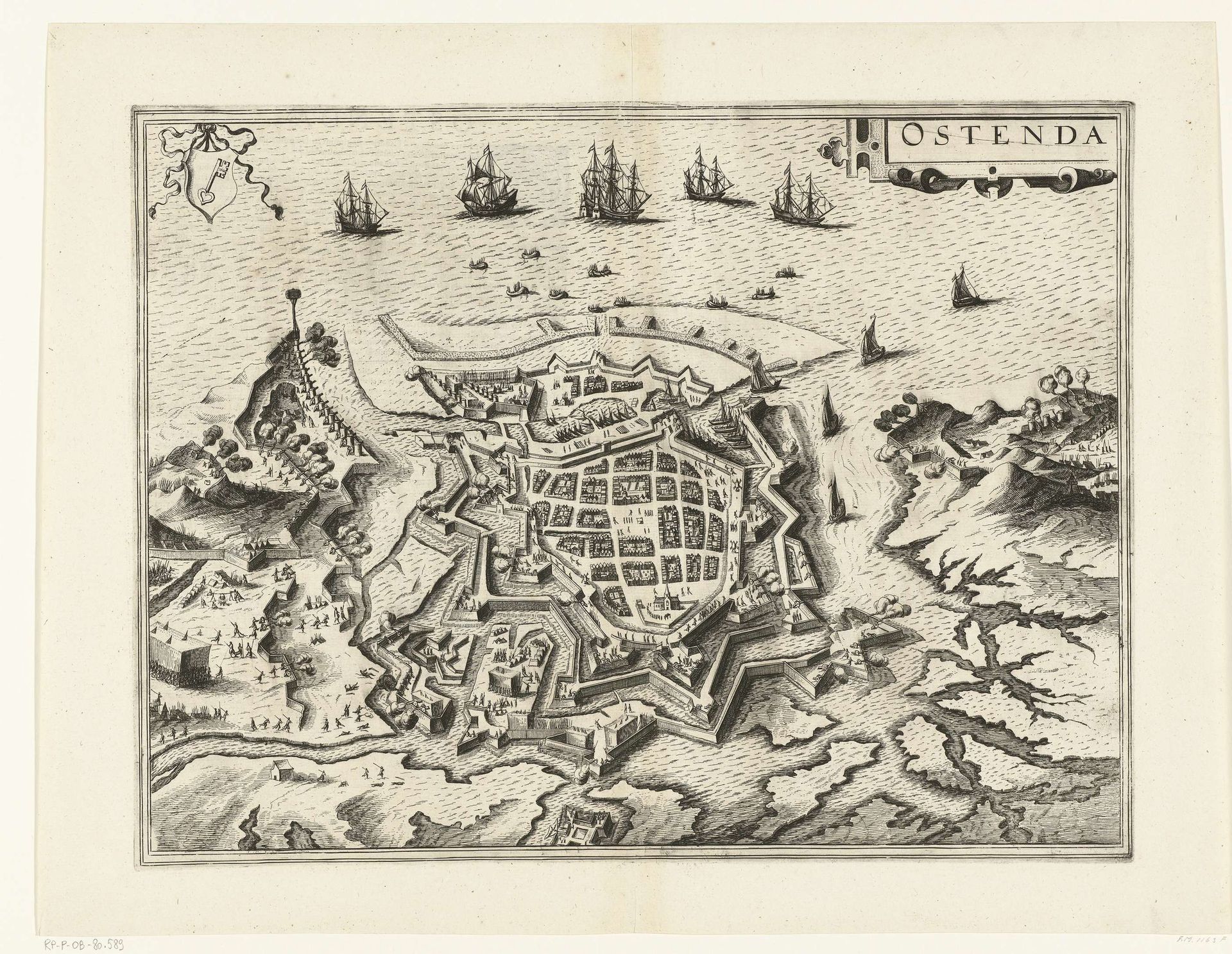Beleg van Oostende, 1601-1604 by Anonymous