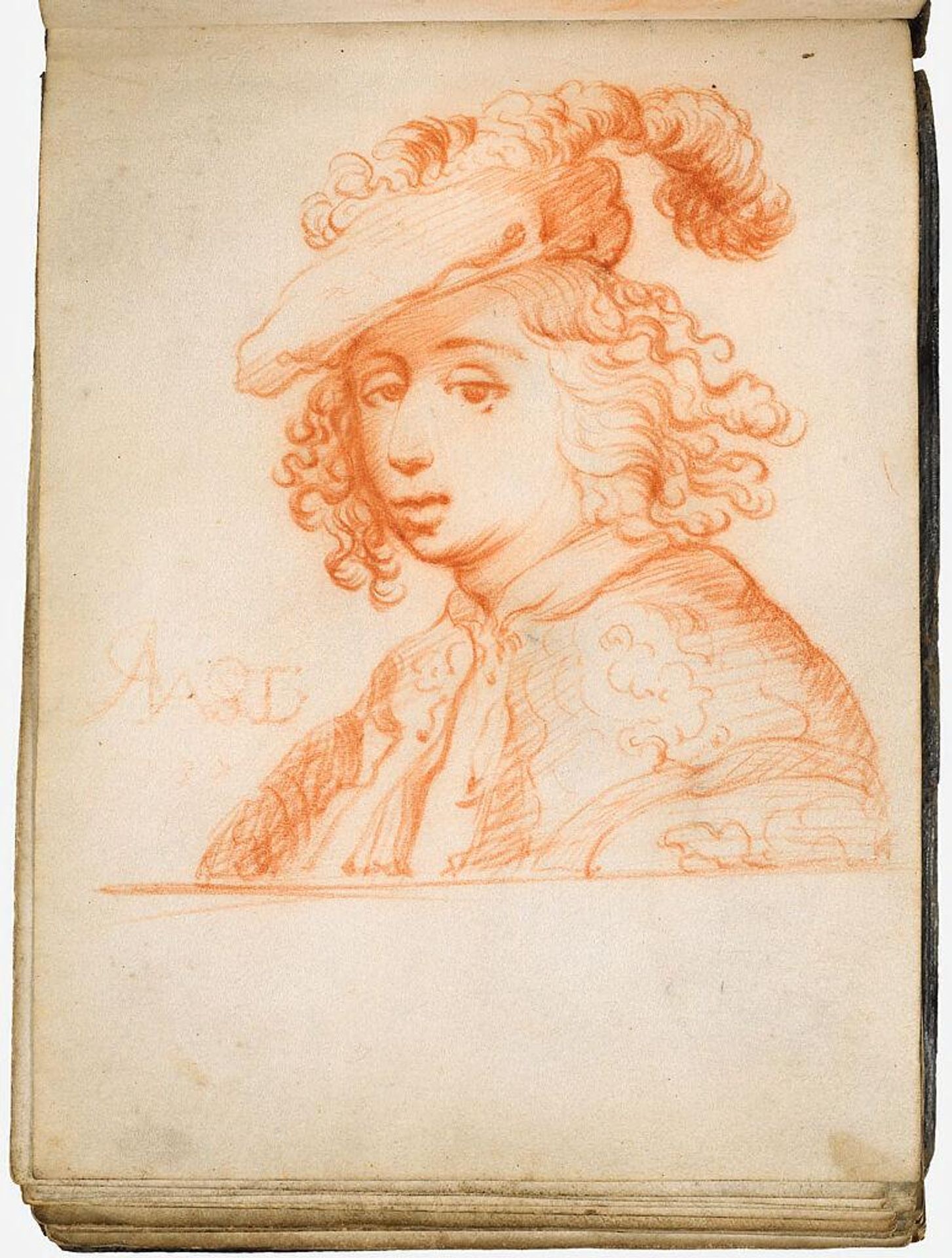 Young Man in Feathered Cap by Pieter Jansz. Quast