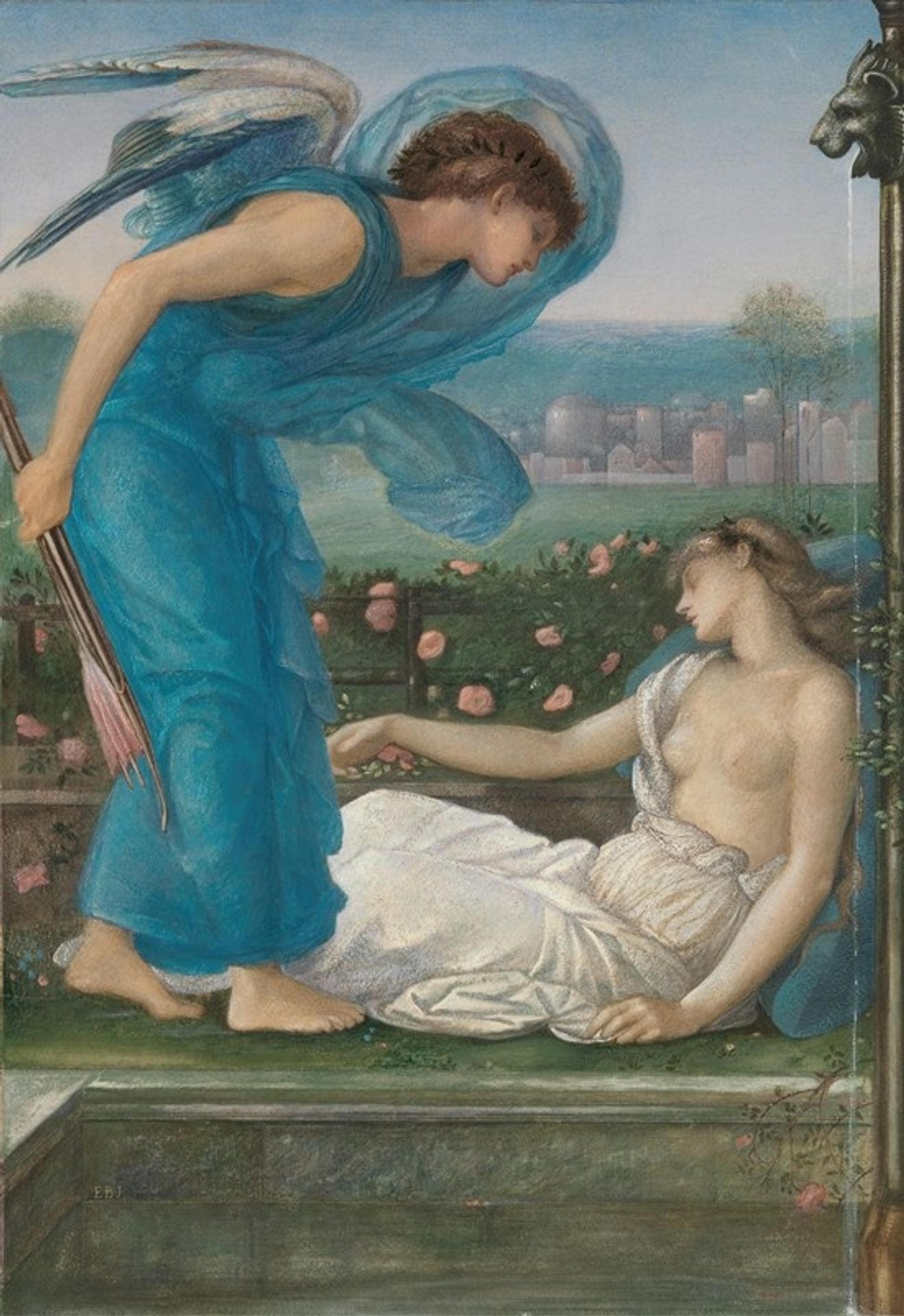 Cupid and Psyche by Edward Burne-Jones