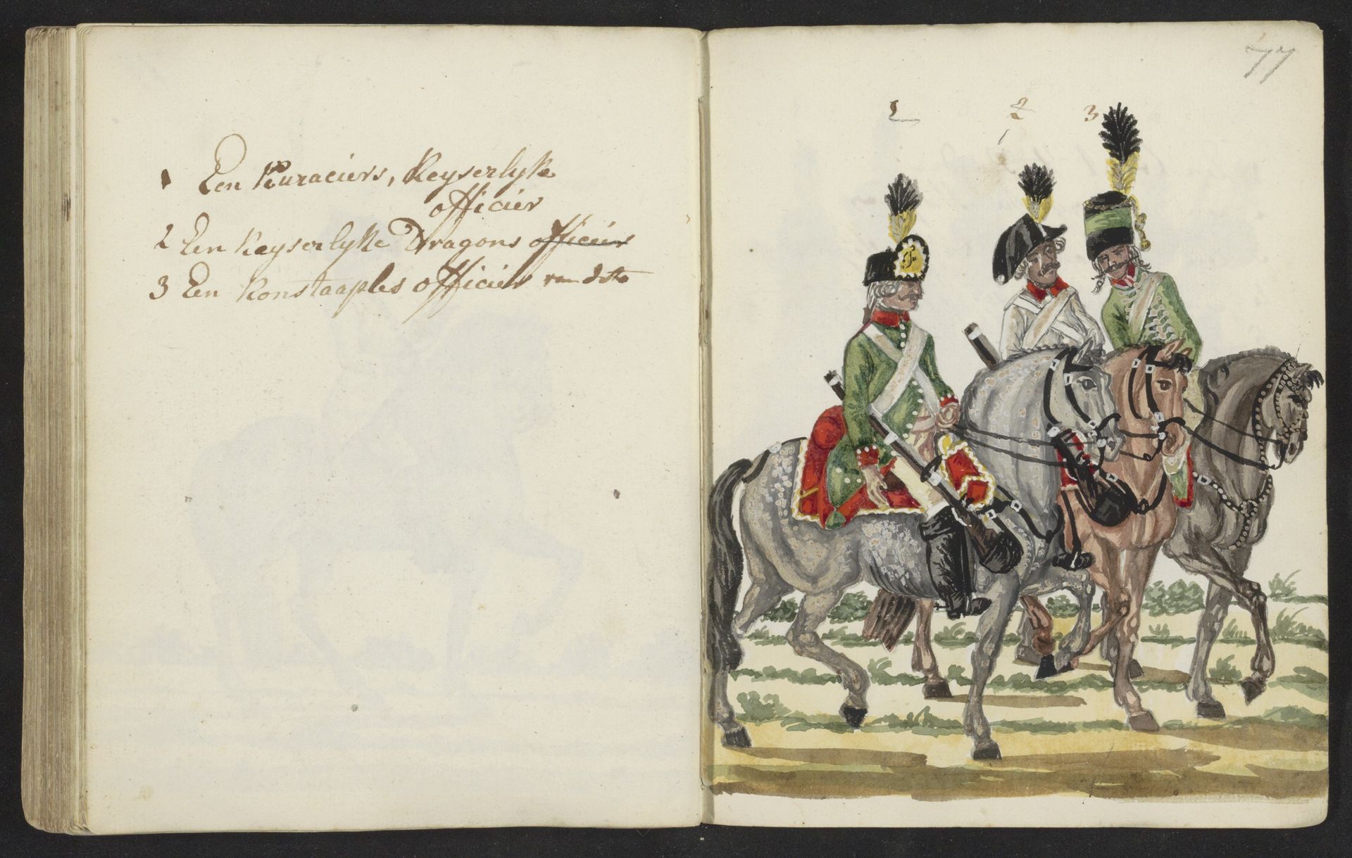 Uniformen van keizerlijke officieren by S.G. Casten
