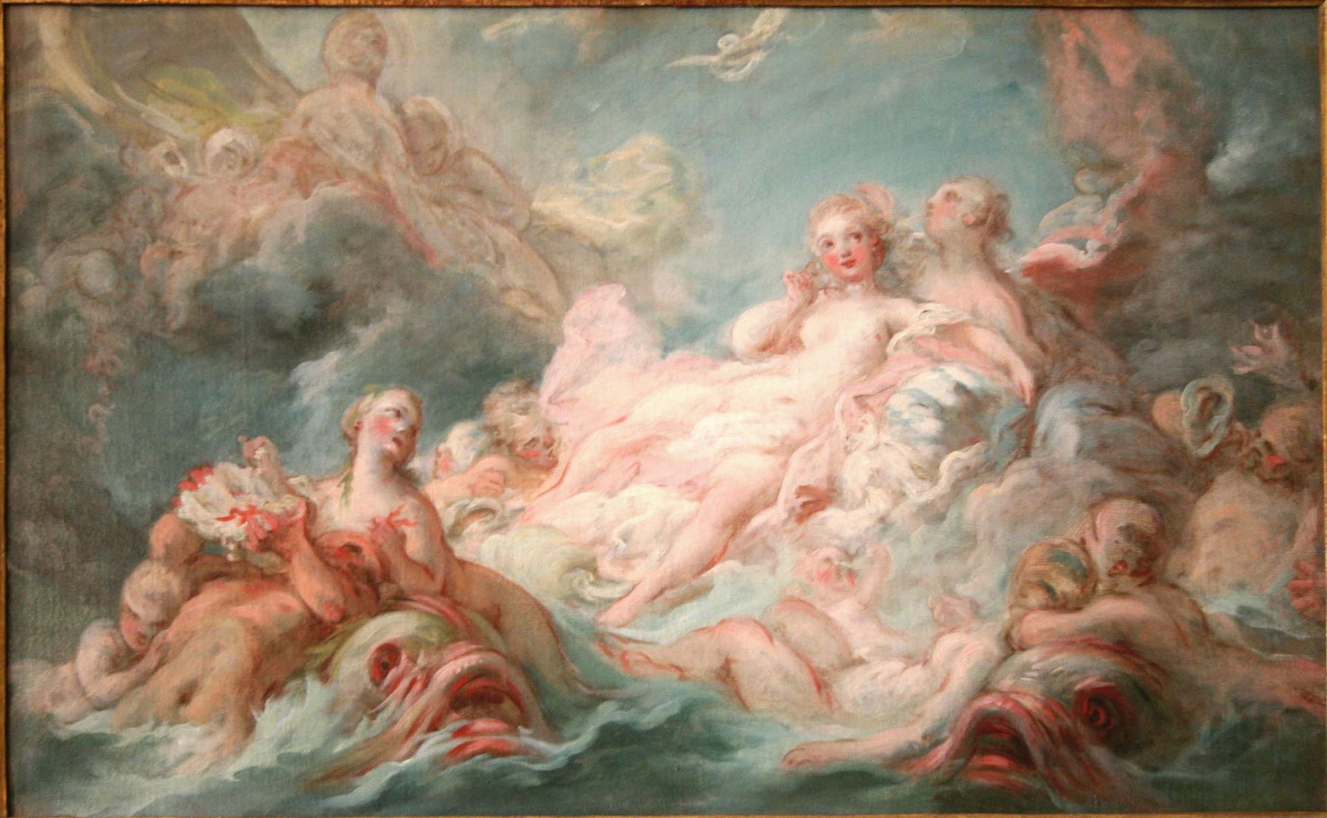 The Birth of Venus by Jean-Honoré Fragonard