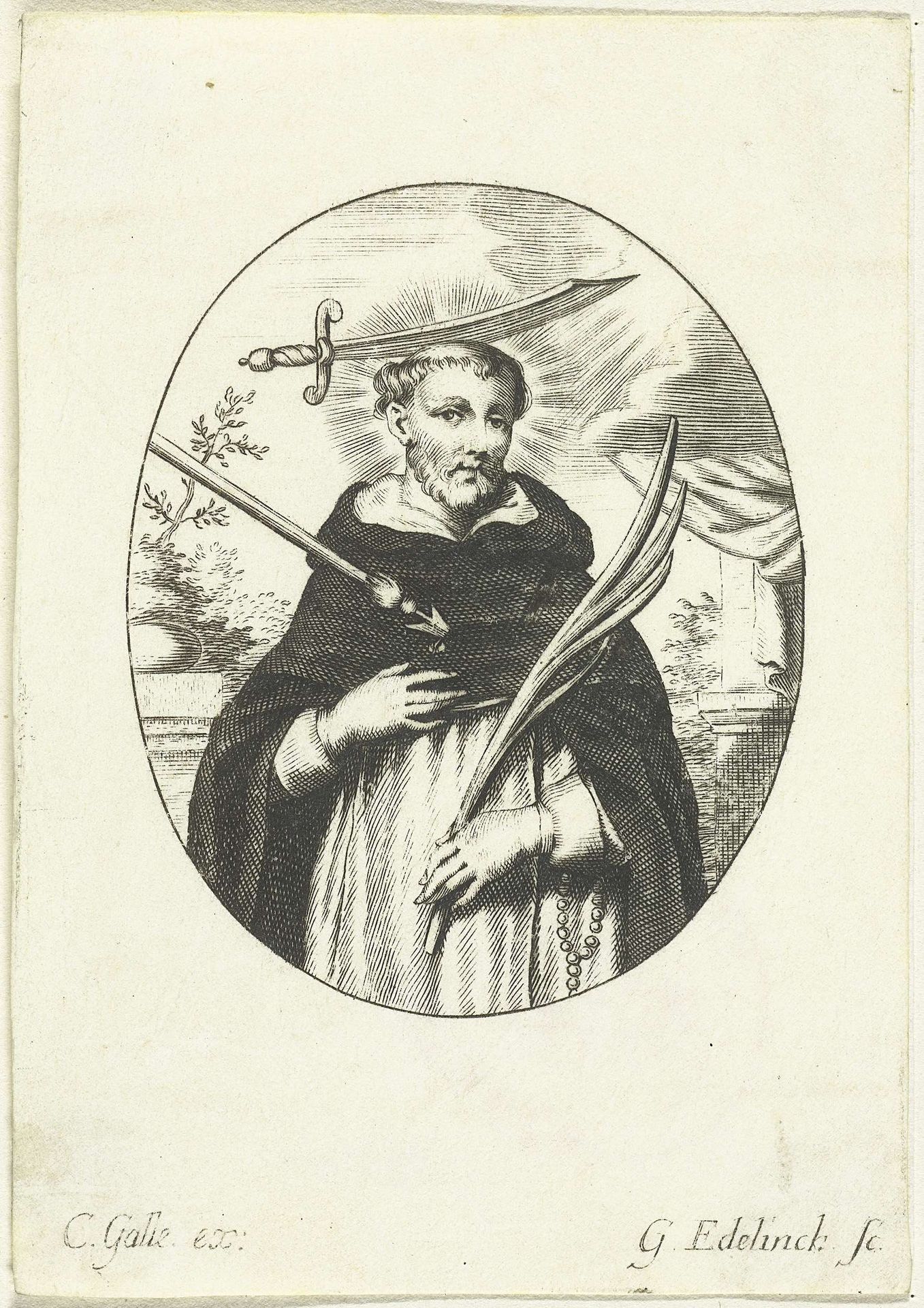 Petrus Martyr by Gérard Edelinck