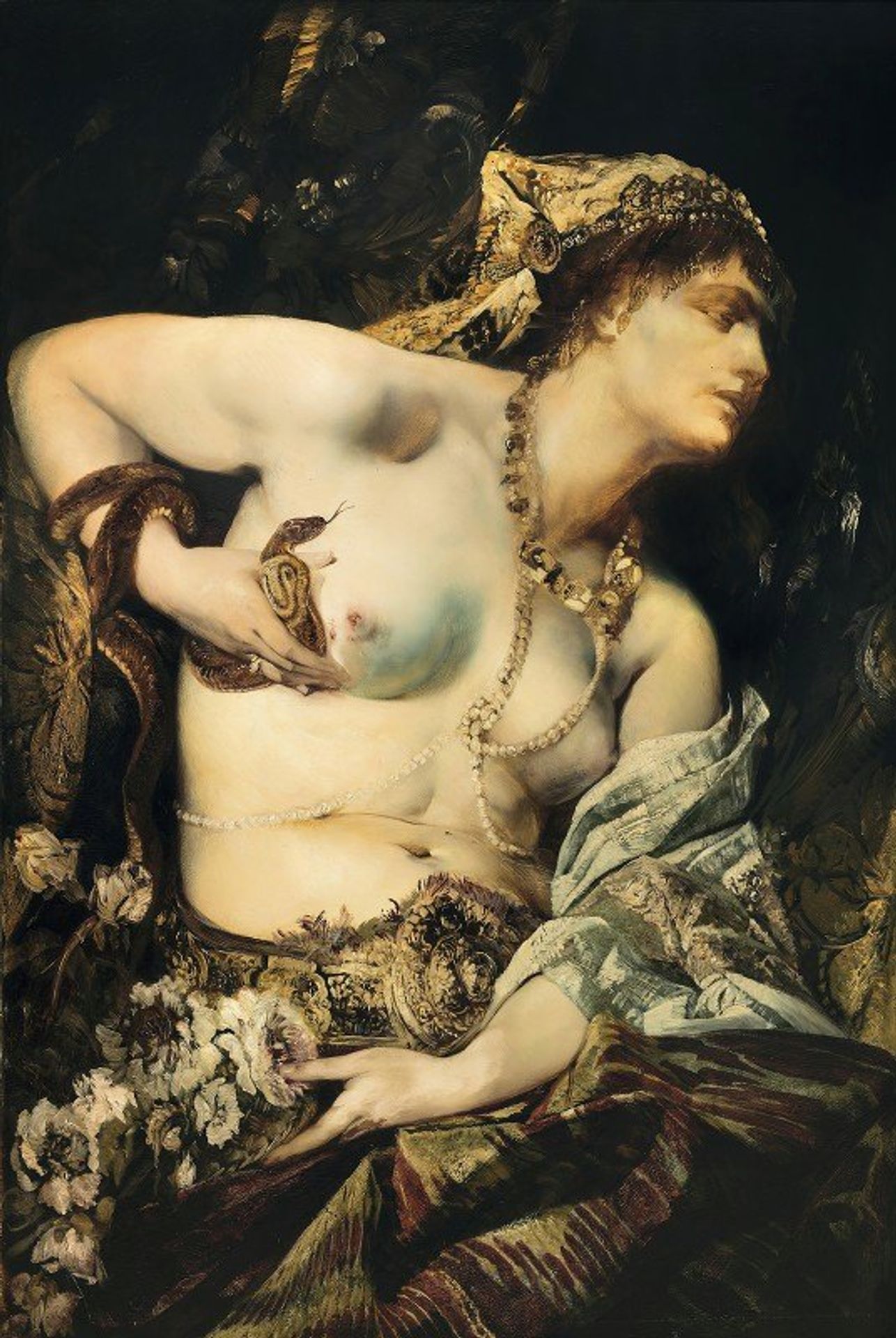 The Death Of Cleopatra by Hans Makart