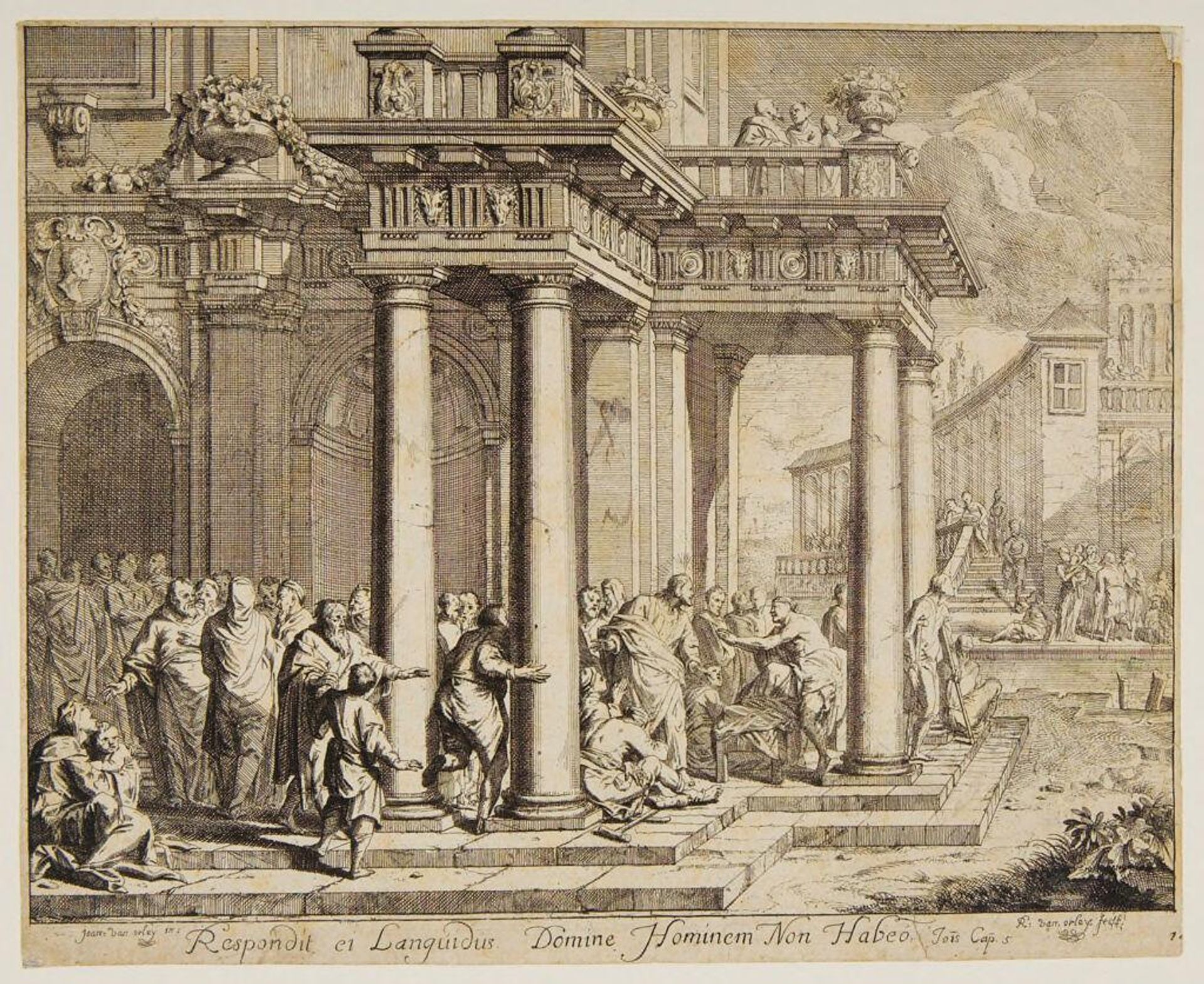 Christ Healing the Infirm Man by Richard van Orley
