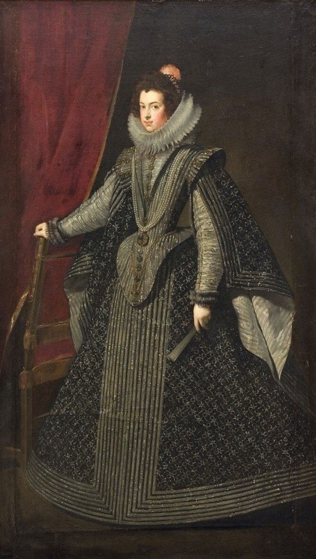 Isabella of Bourbon. First Queen of King Philip IV by Diego Velázquez