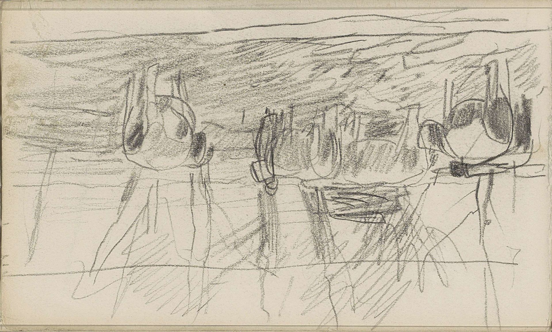 Koeien in een weiland by Anton Mauve