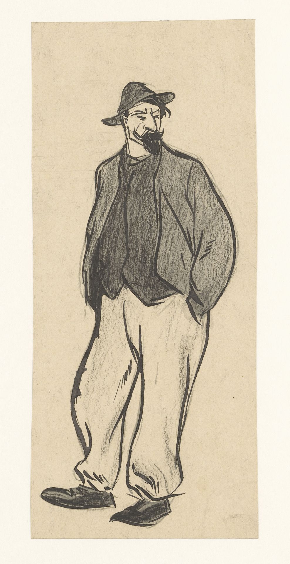 Mansfiguur by Jan de Waardt
