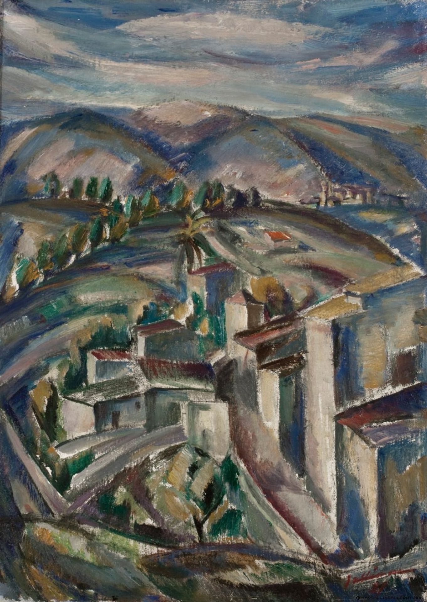 Vanha Cagnes by Sallinen Tyko