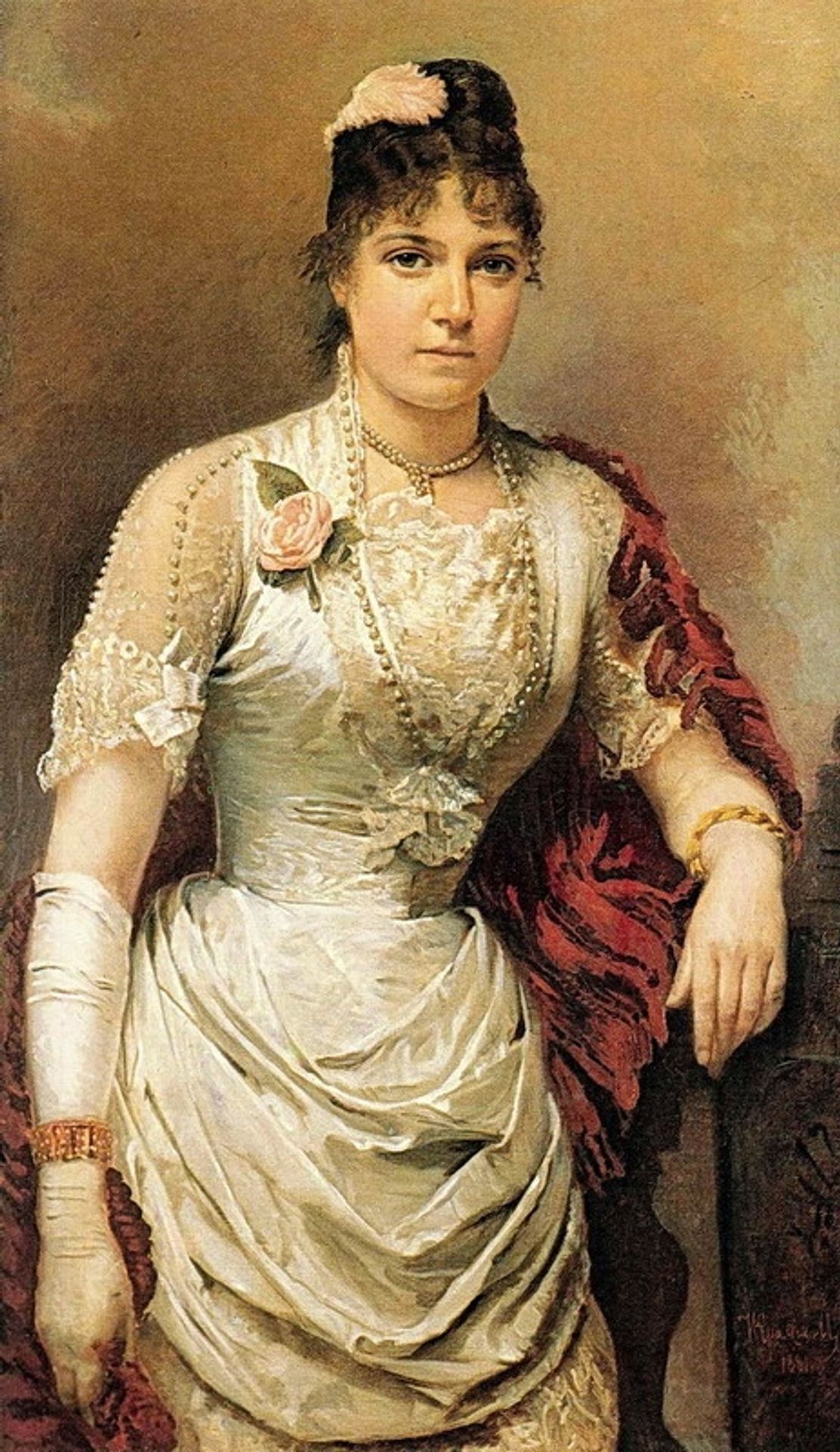Portrait of a Woman by Ivan Kramskoy