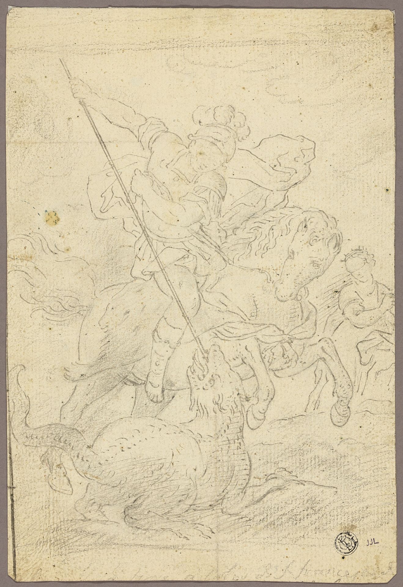St. George and the Dragon by Anonymous