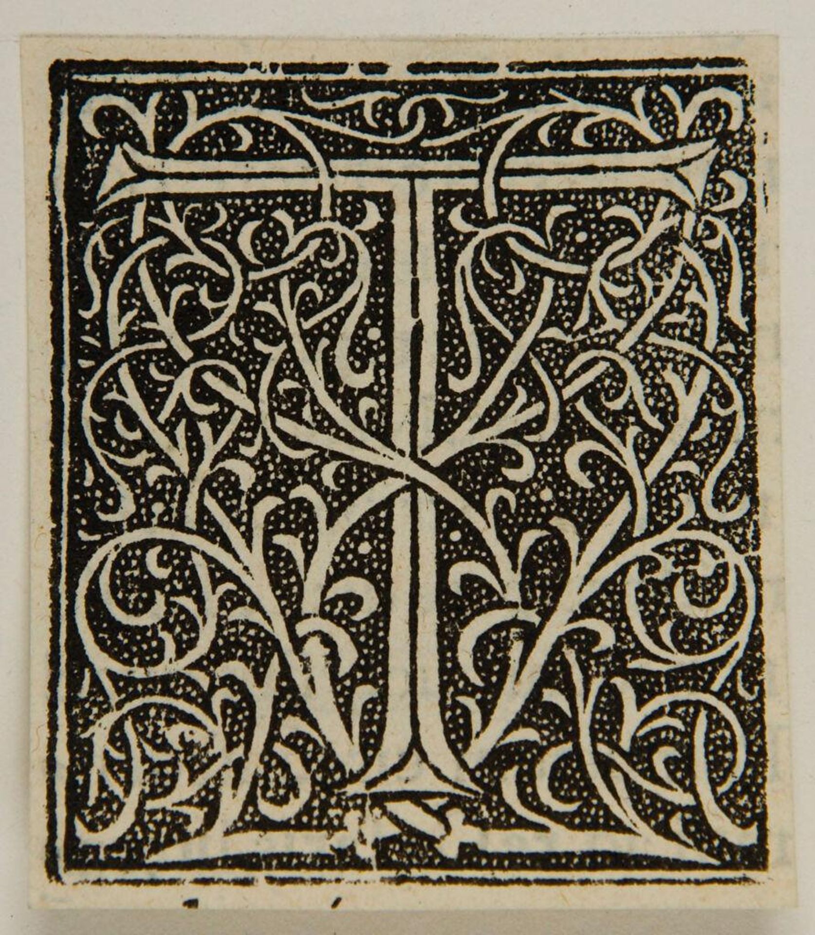 Letter T by Anonymous