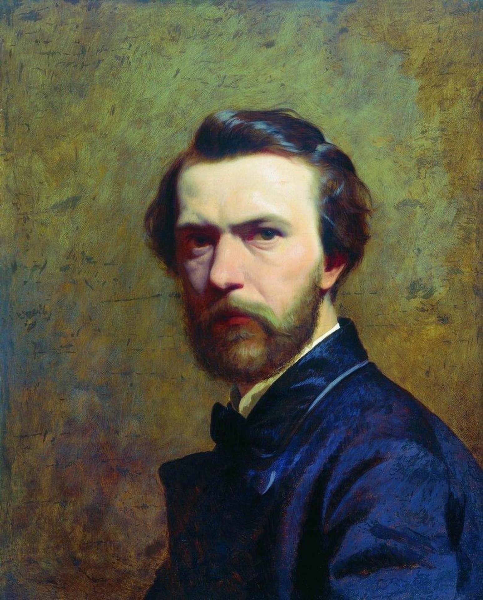 Self-portrait by Fyodor Bronnikov
