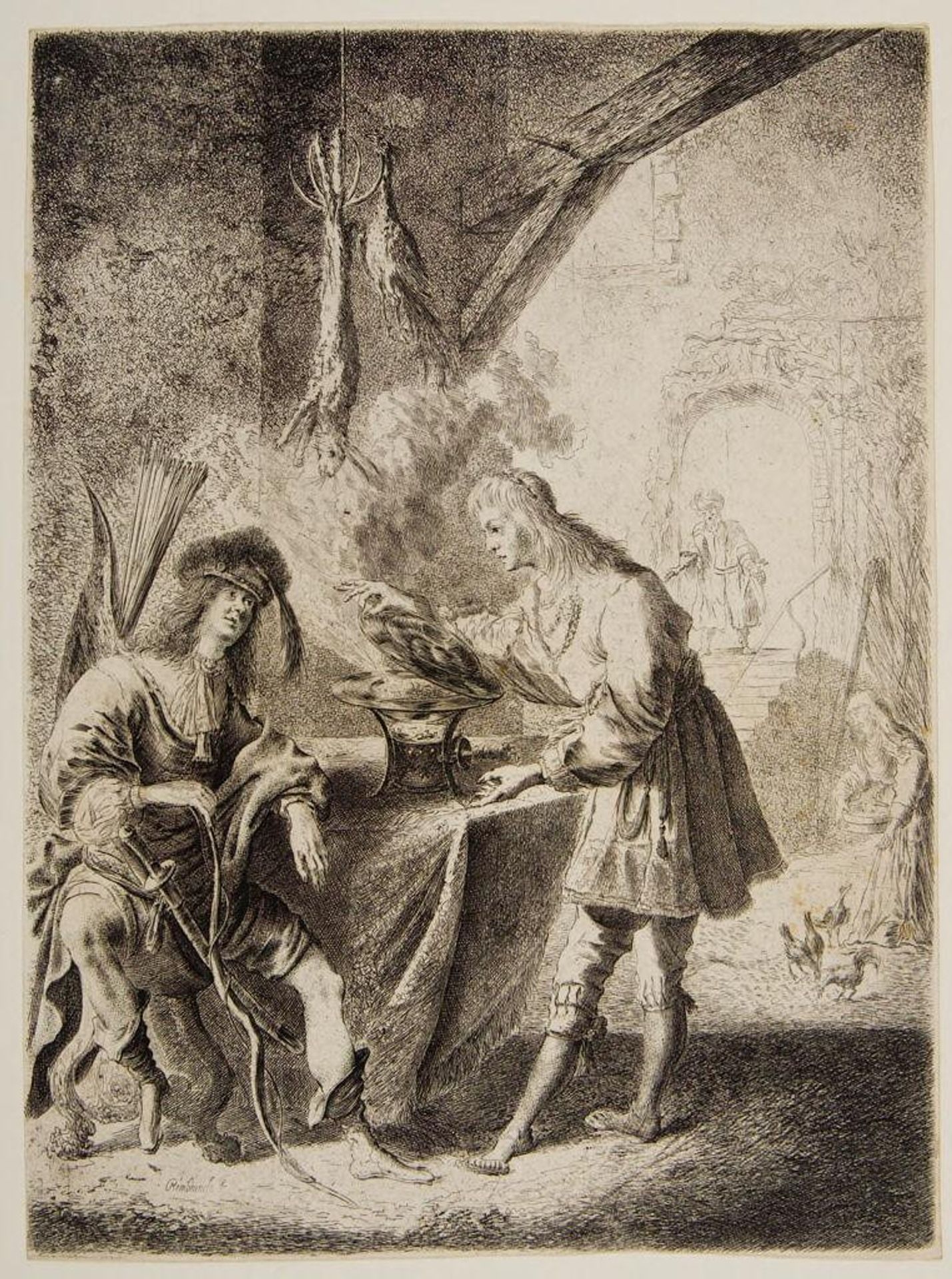 Esau Selling his Birthright by Peeter Rodtermondt