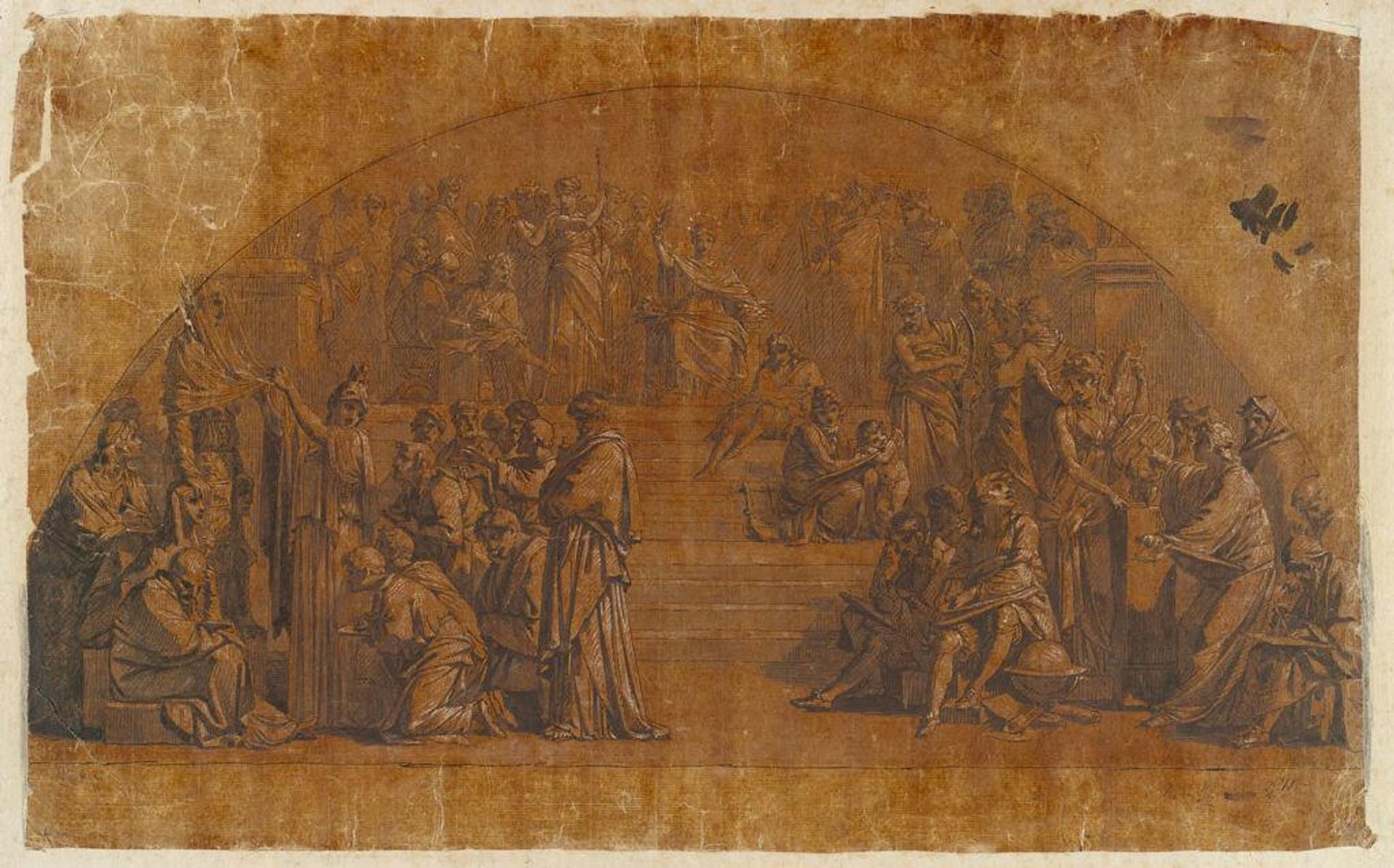 The Realm of Immortality by Pierre-Paul Prud'hon