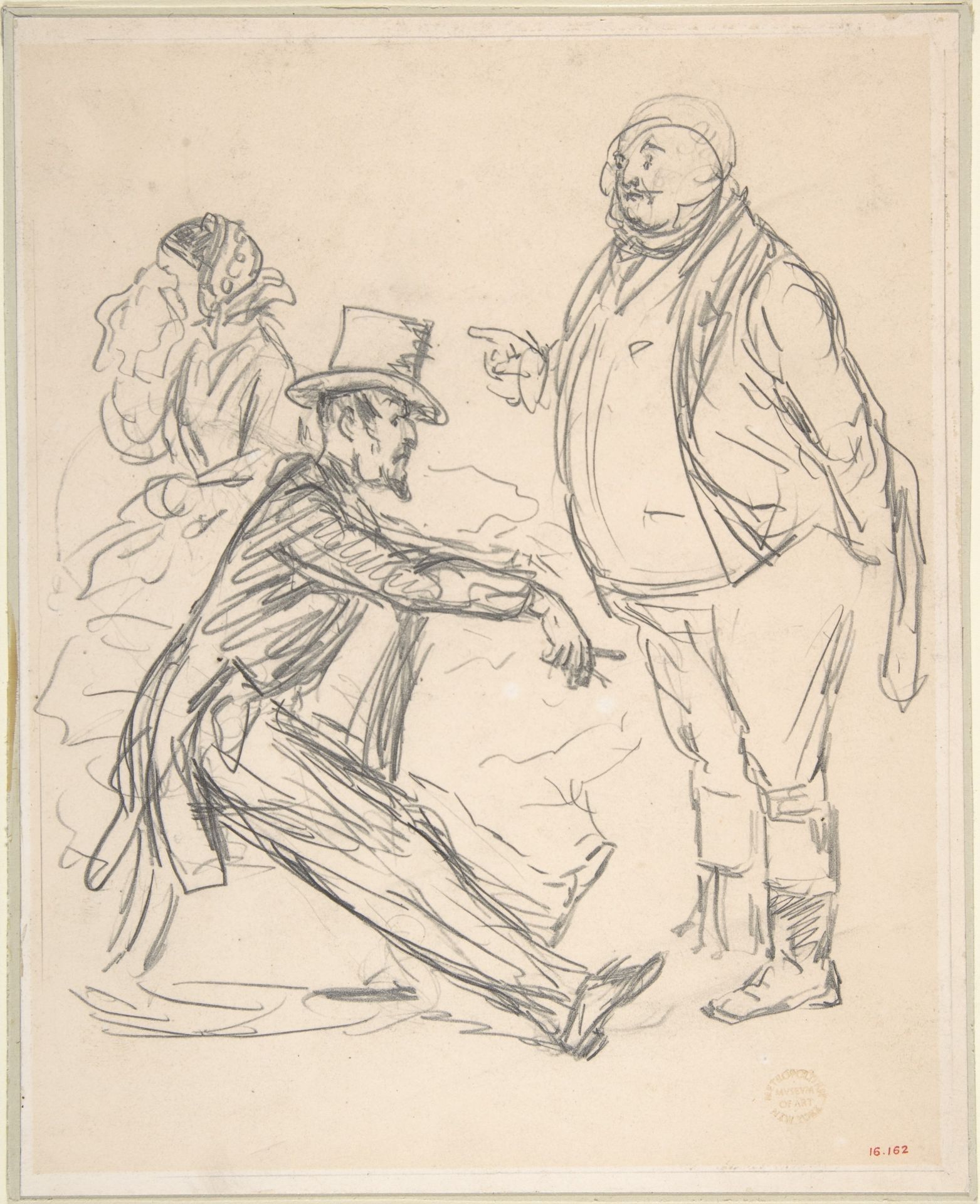 John Bull and Uncle Sam by John Leech