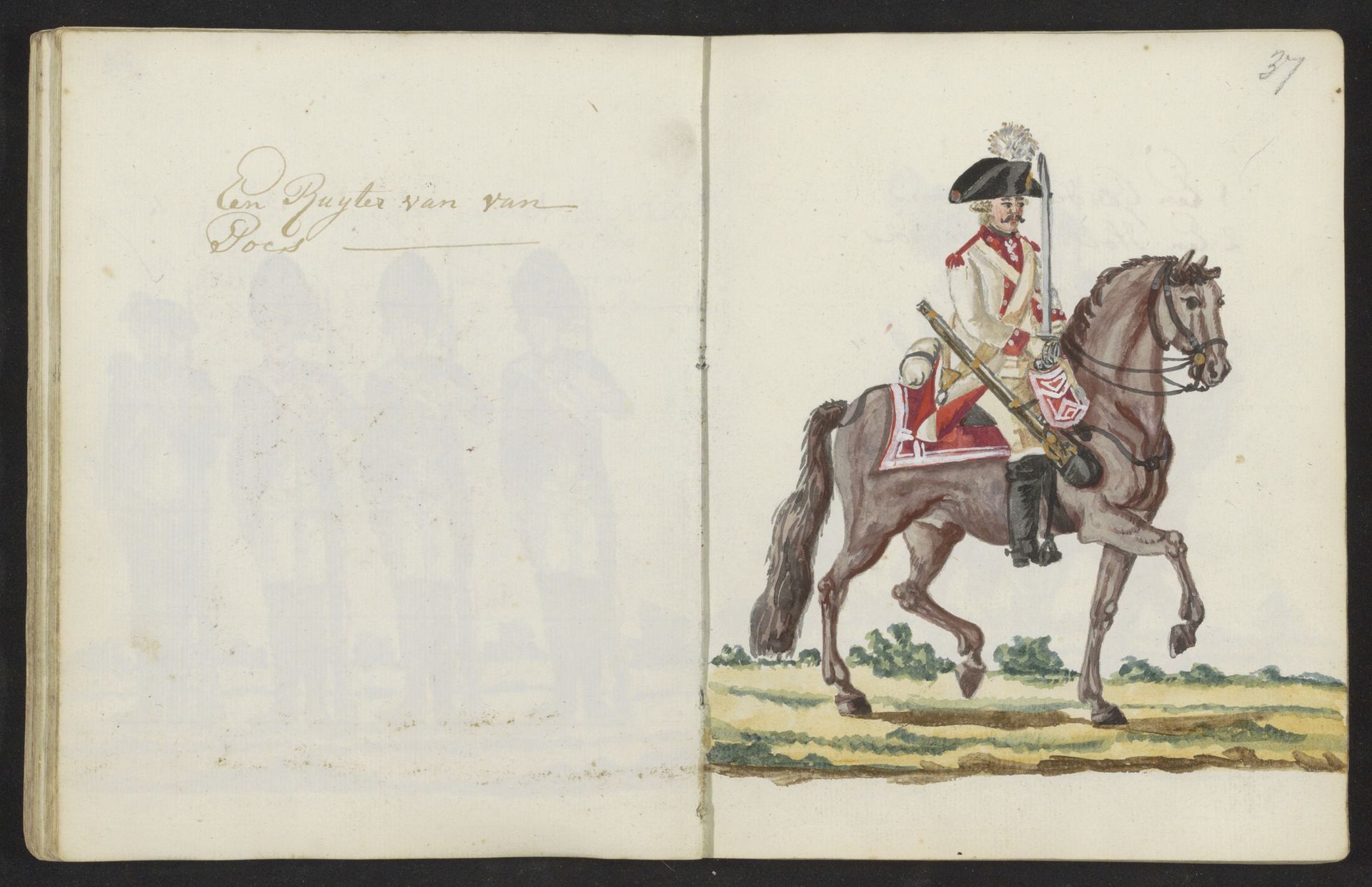 Uniform van een ruiter van Van Poes by S.G. Casten