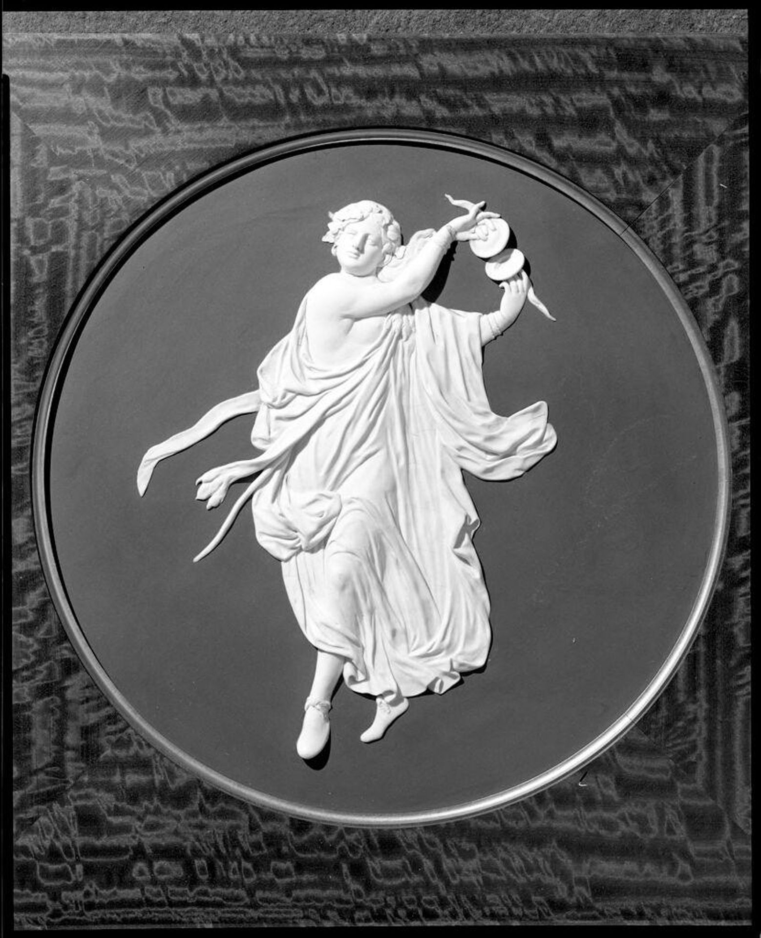 Nymph with Cymbals, after frescoes at Pompeii by Wedgwood