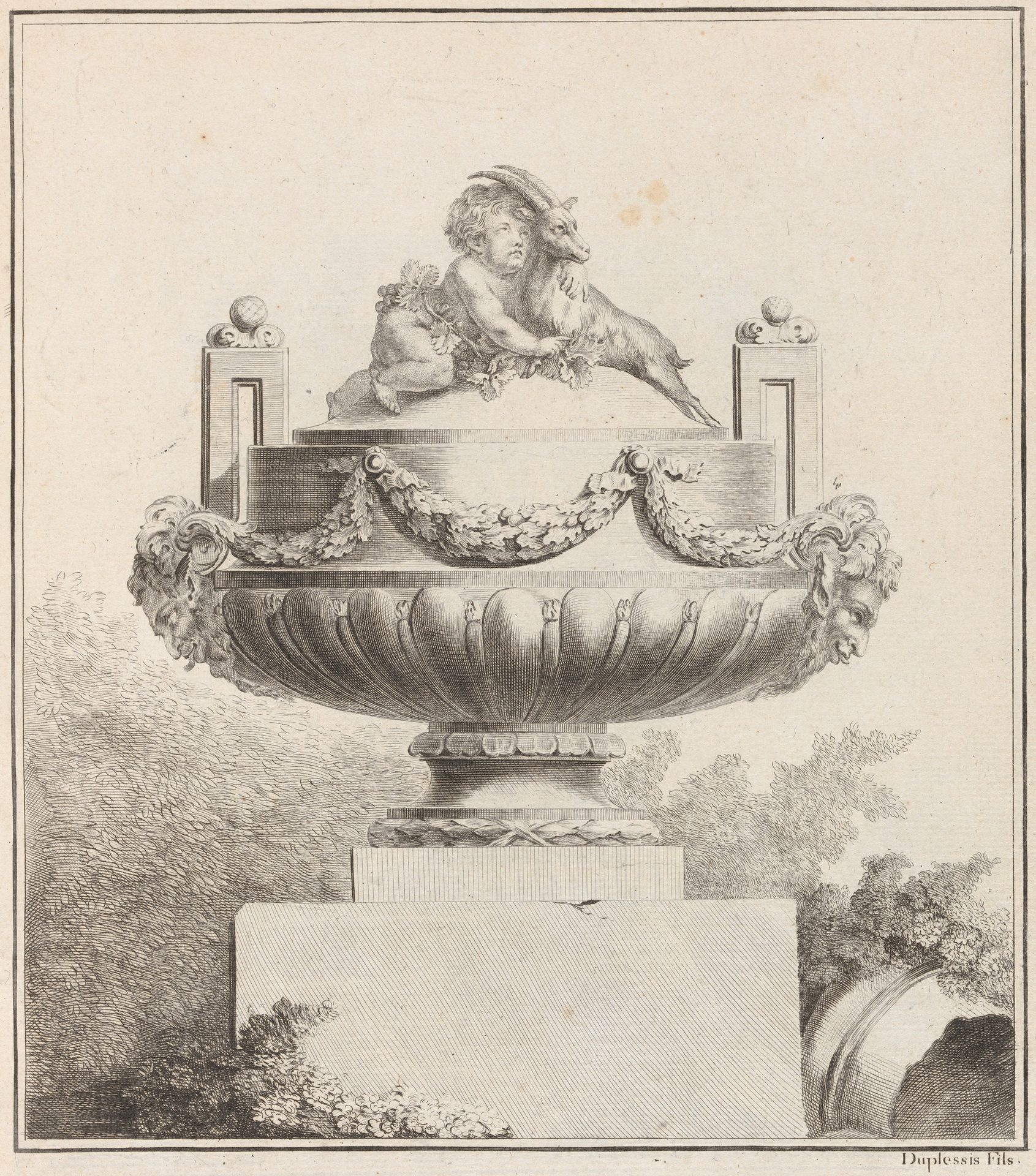 Premiere Suite de Vases by Duplessis Fils