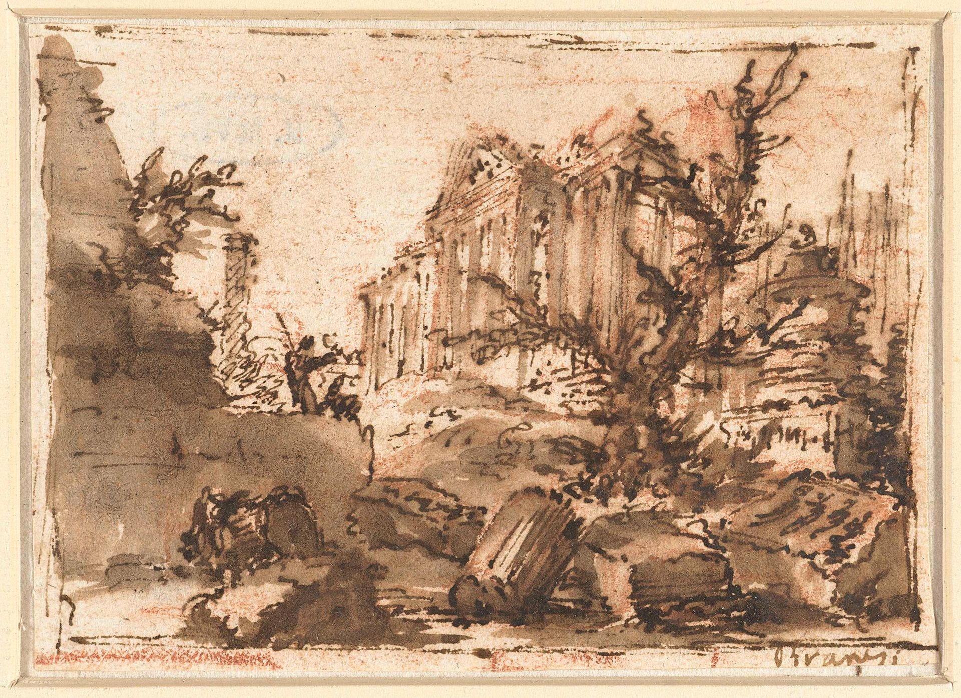 Romeinse ruïnes by Giovanni Battista Piranesi