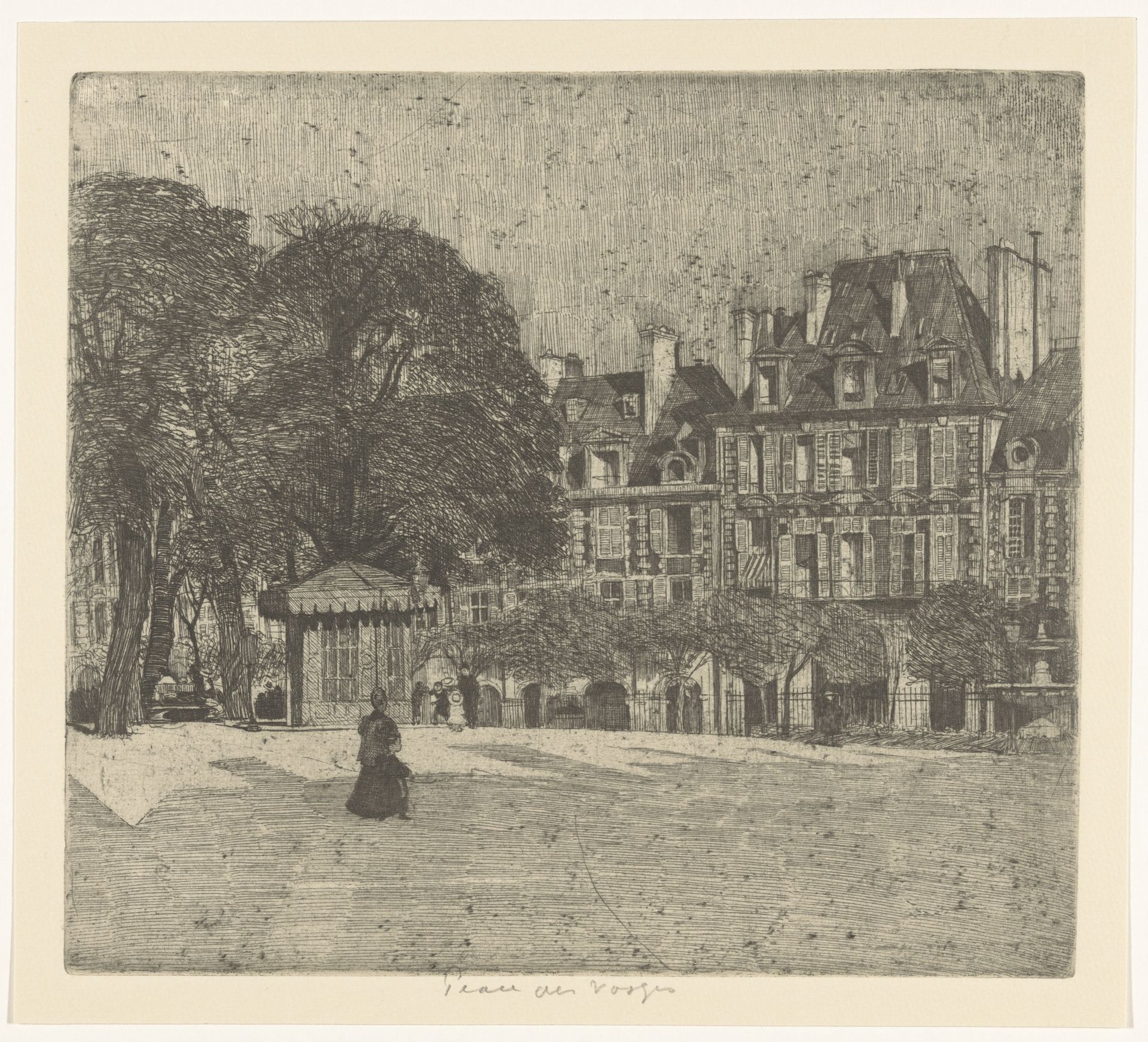 Place des Vosges in Parijs by Martin Monnickendam