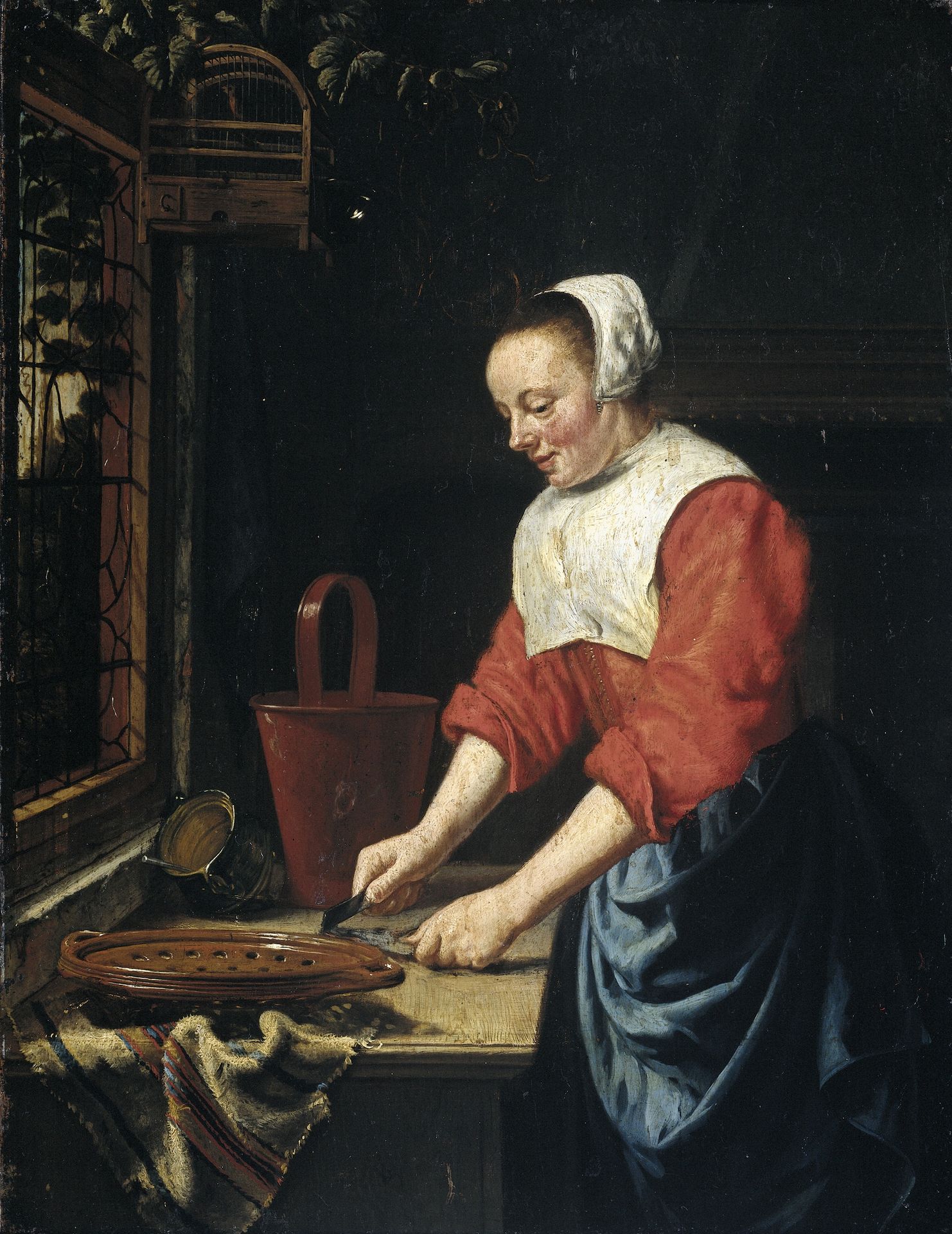 The servant girl by Willem van Odekercken